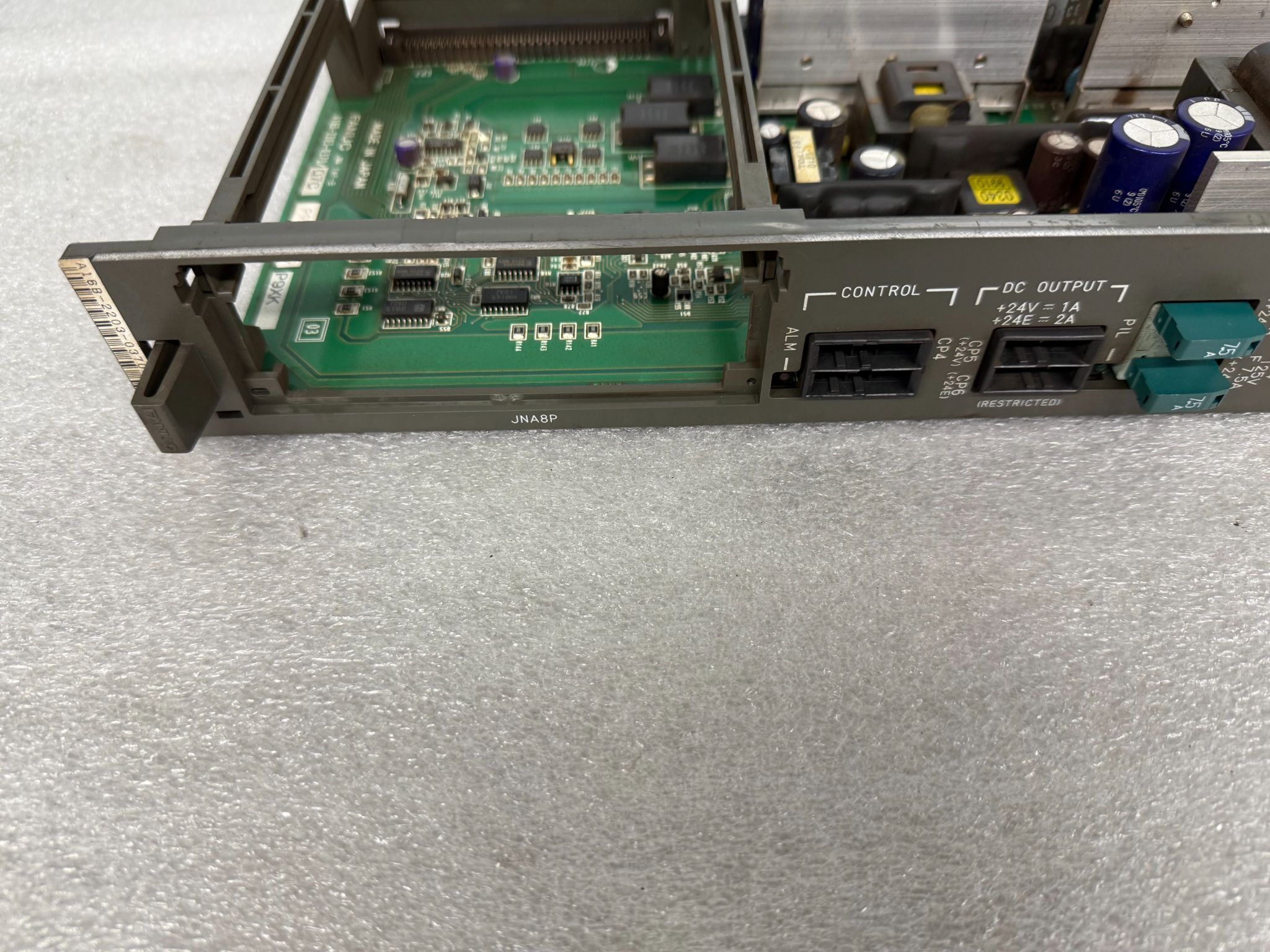 FANUC A16B-2203-0370 /07C PCB - Power Supply Unit USED 2