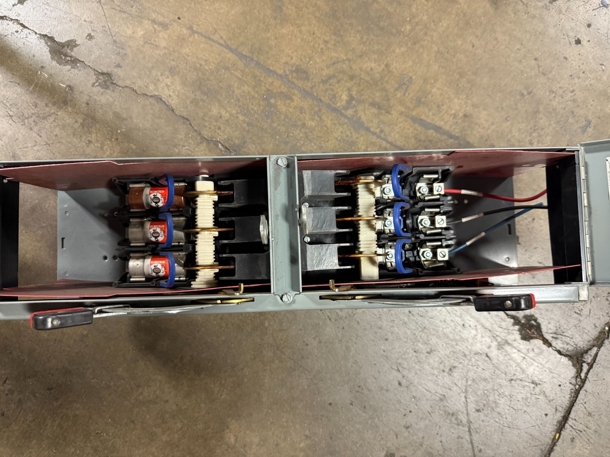 SQUARE D QMJ362T 60A 600V Fusible Branch Switch USED 2