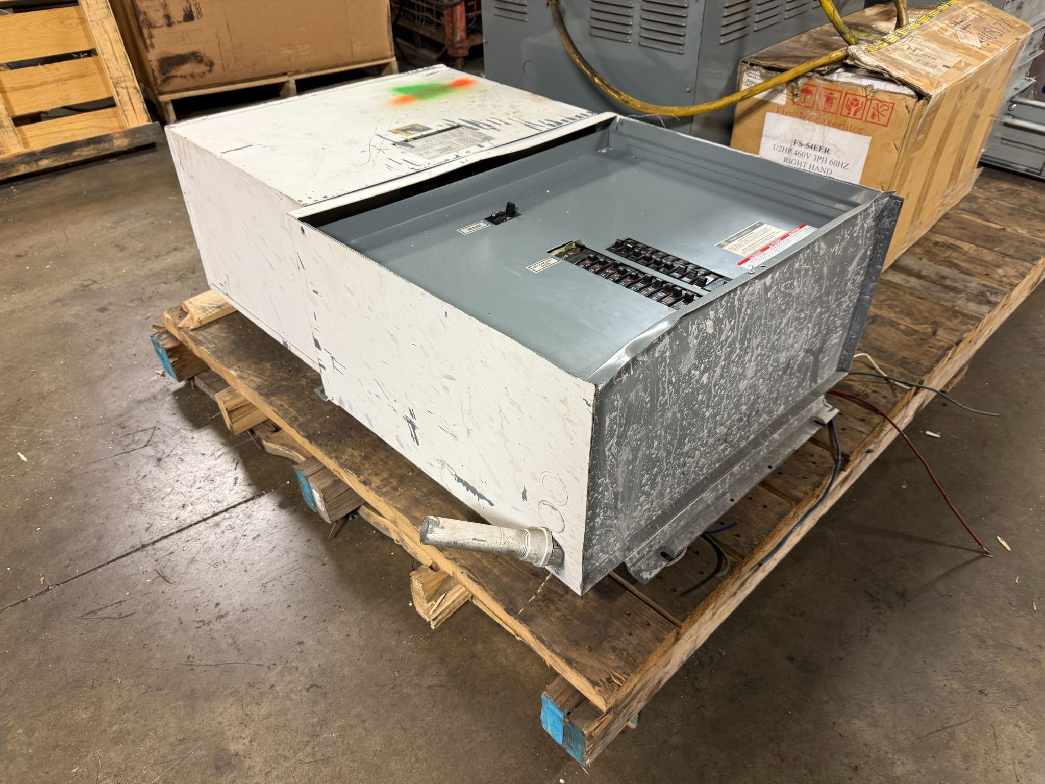 SQUARE D MPZ30T2F MINI POWER-ZONE 480V - 208Y/120V, 30KVA USED - AS-IS 4