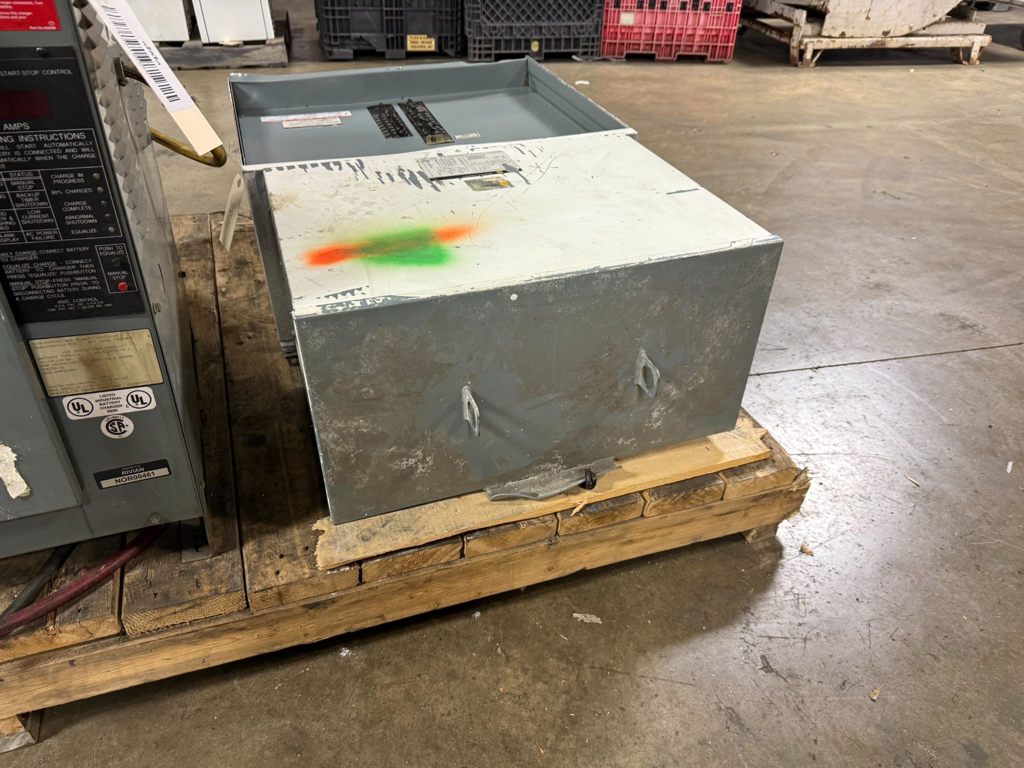 SQUARE D MPZ30T2F MINI POWER-ZONE 480V - 208Y/120V, 30KVA USED - AS-IS 5