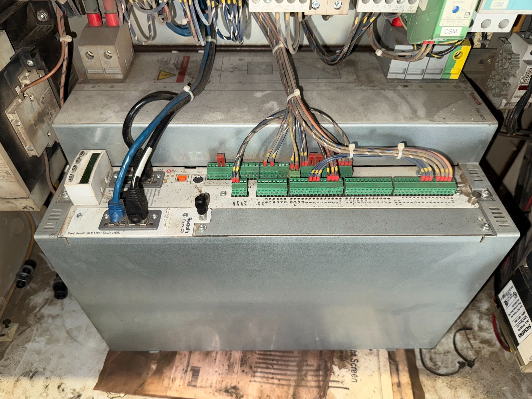 BOSCH REXROTH WSC60-SR581-I63C0-0MA66-T1013-737000 Weld Controller USED 5