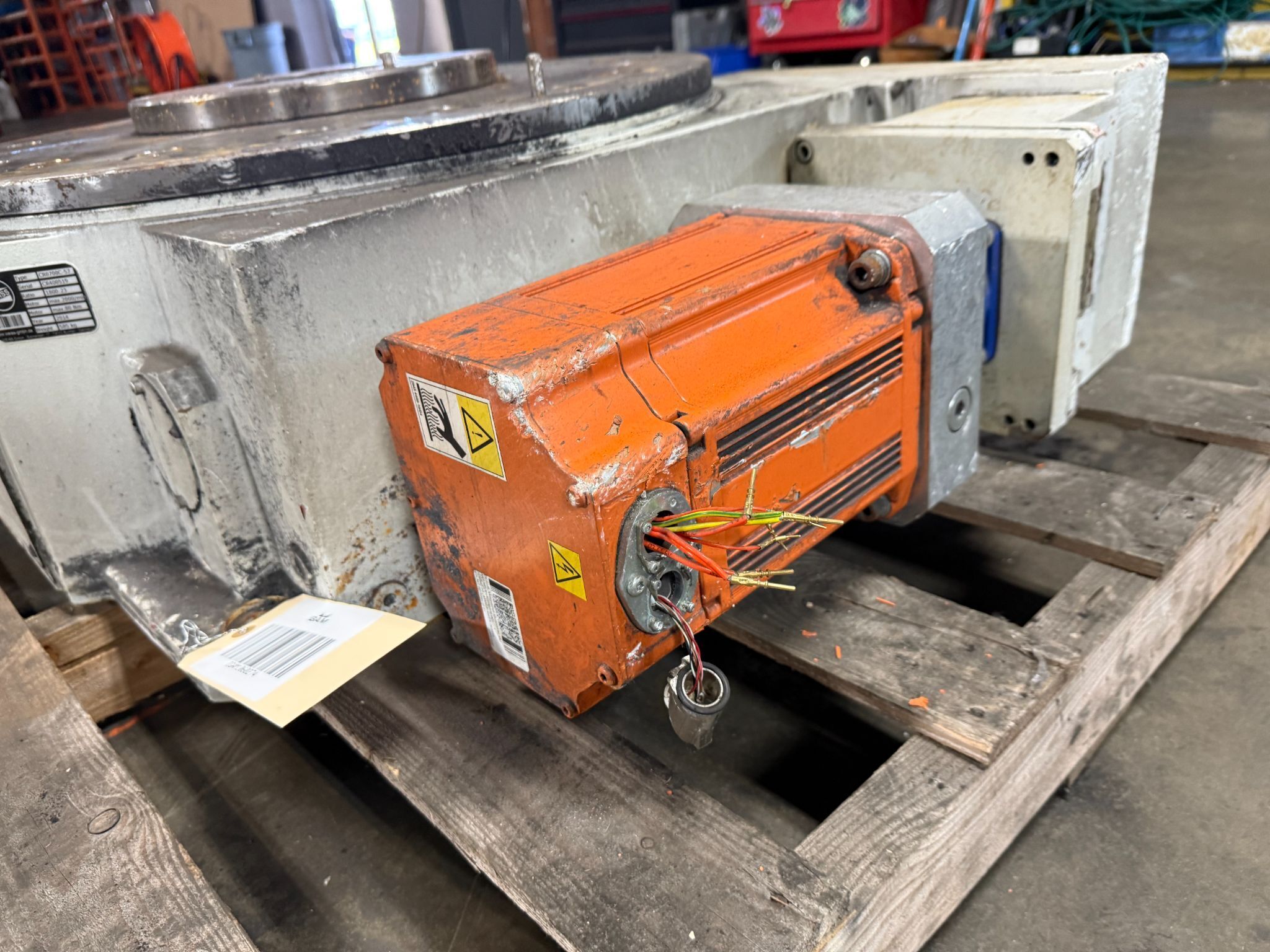 WEISS CR0700C-57 Rotary Indexer AS-IS 3