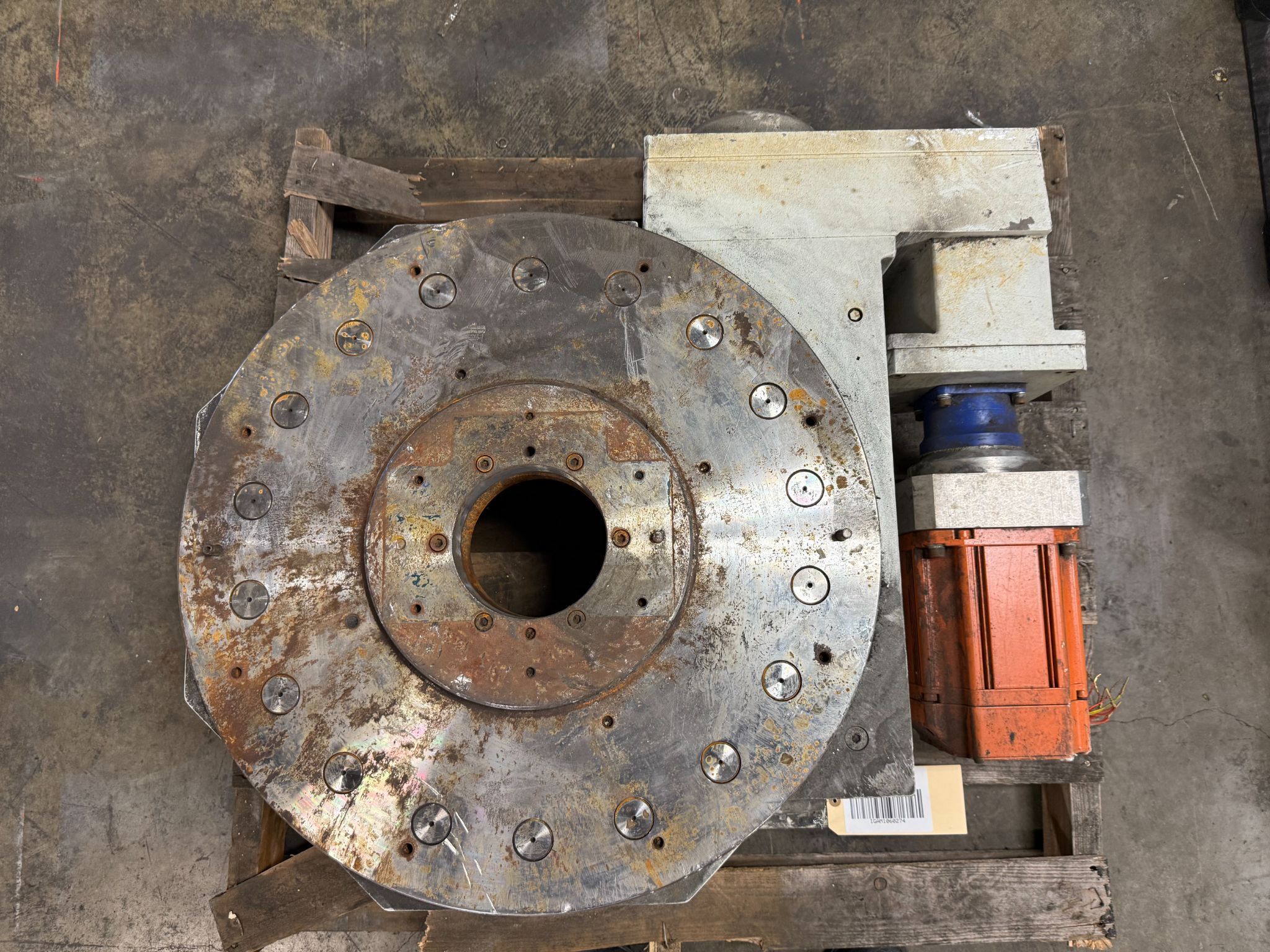 WEISS CR0700C-57 Rotary Indexer AS-IS 4