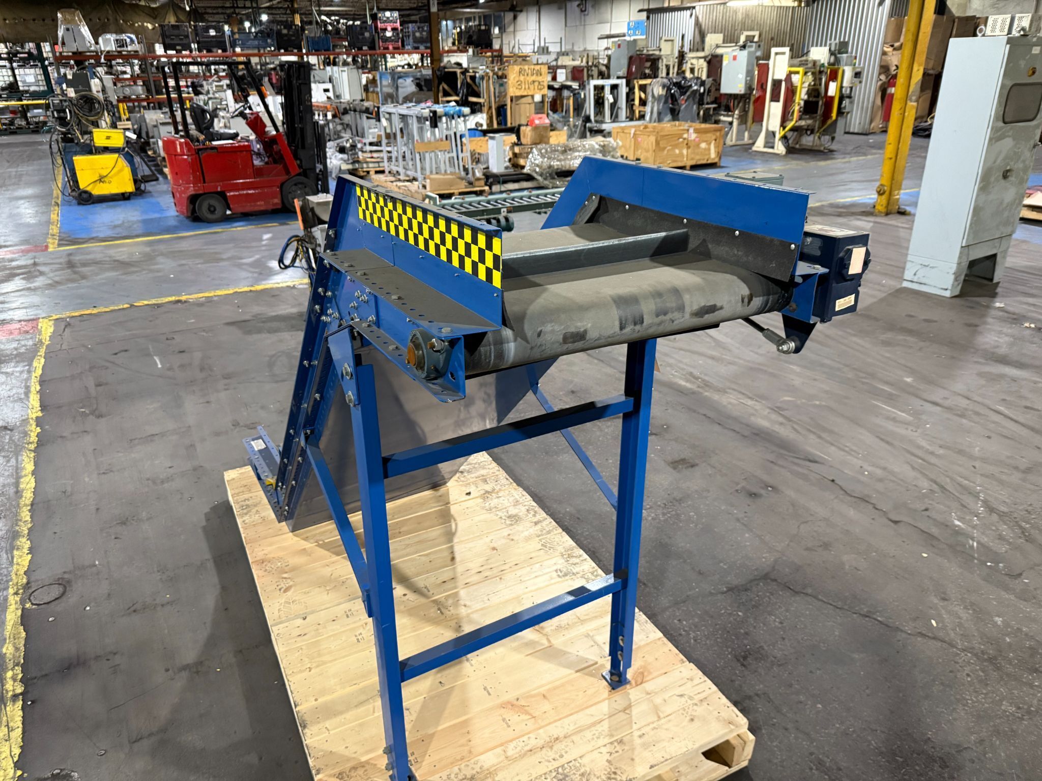 45 Degree Gear-Driven Incline Transfer Conveyor USED 4