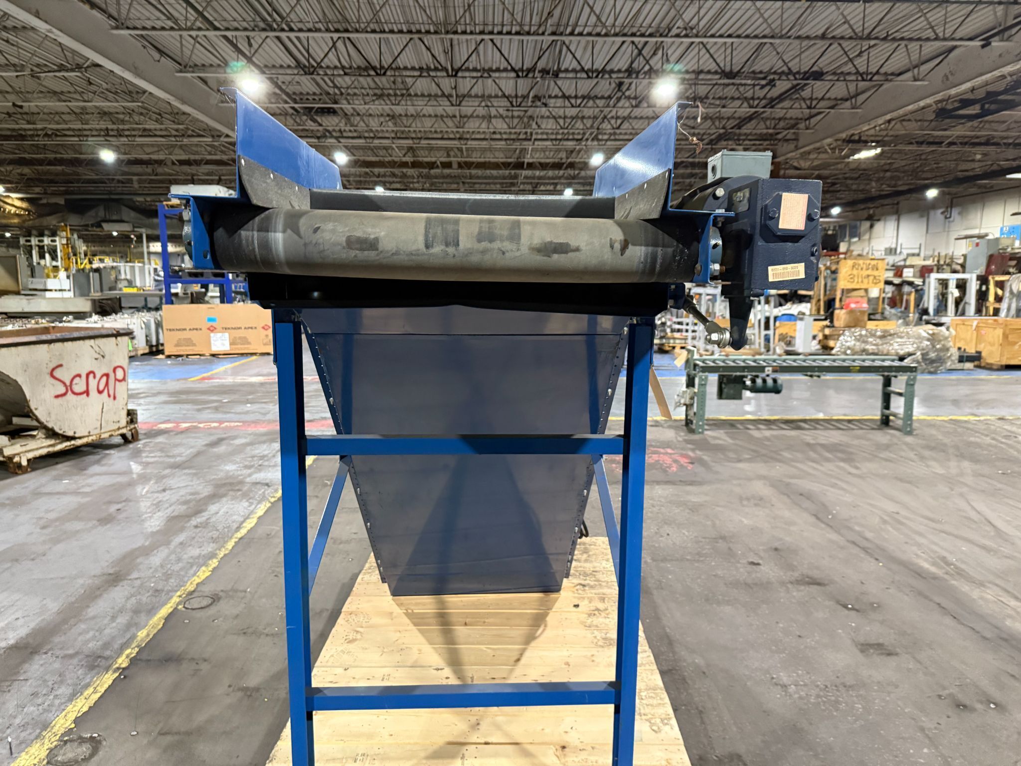 45 Degree Gear-Driven Incline Transfer Conveyor USED 5