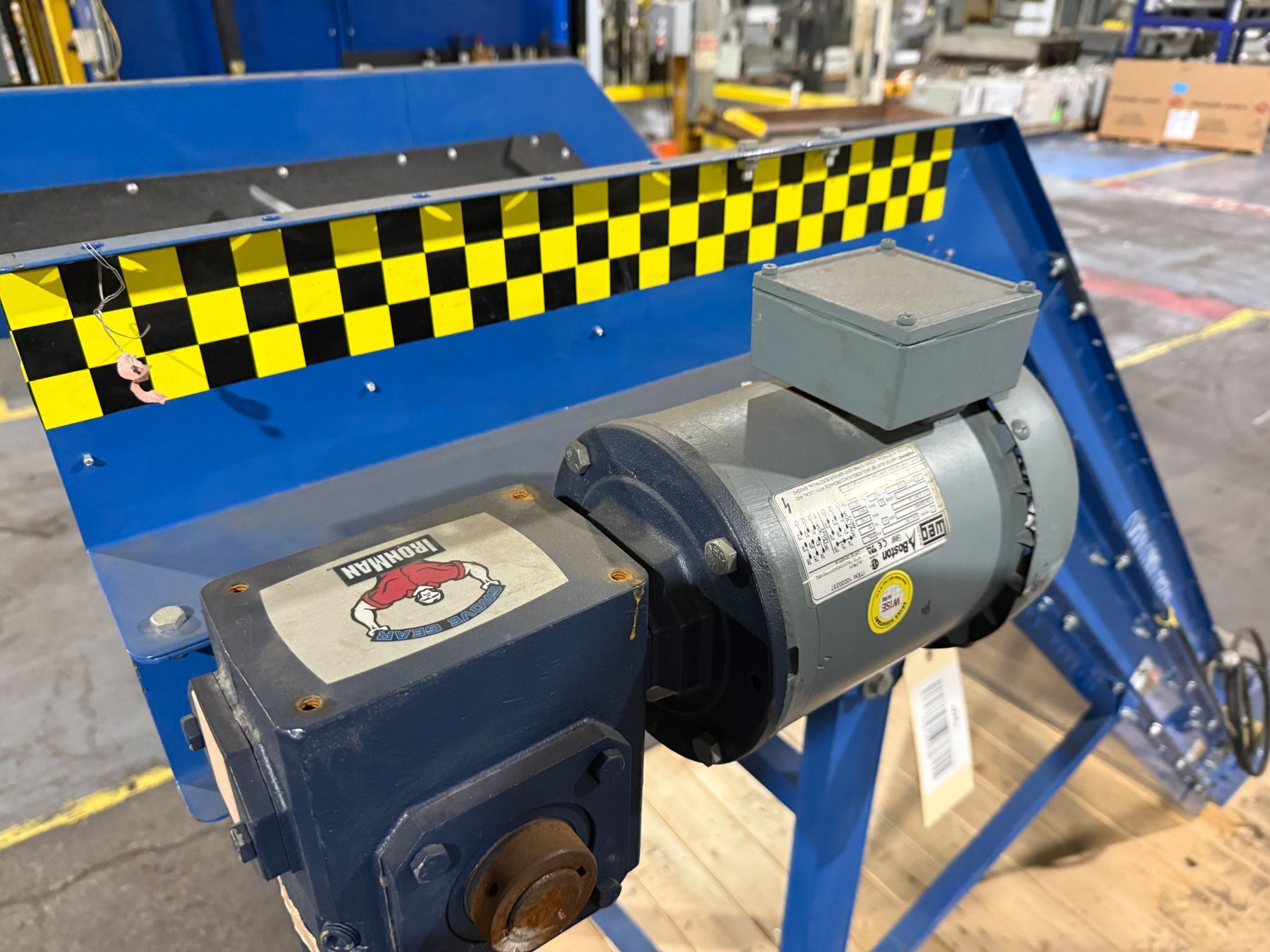 45 Degree Gear-Driven Incline Transfer Conveyor USED 6