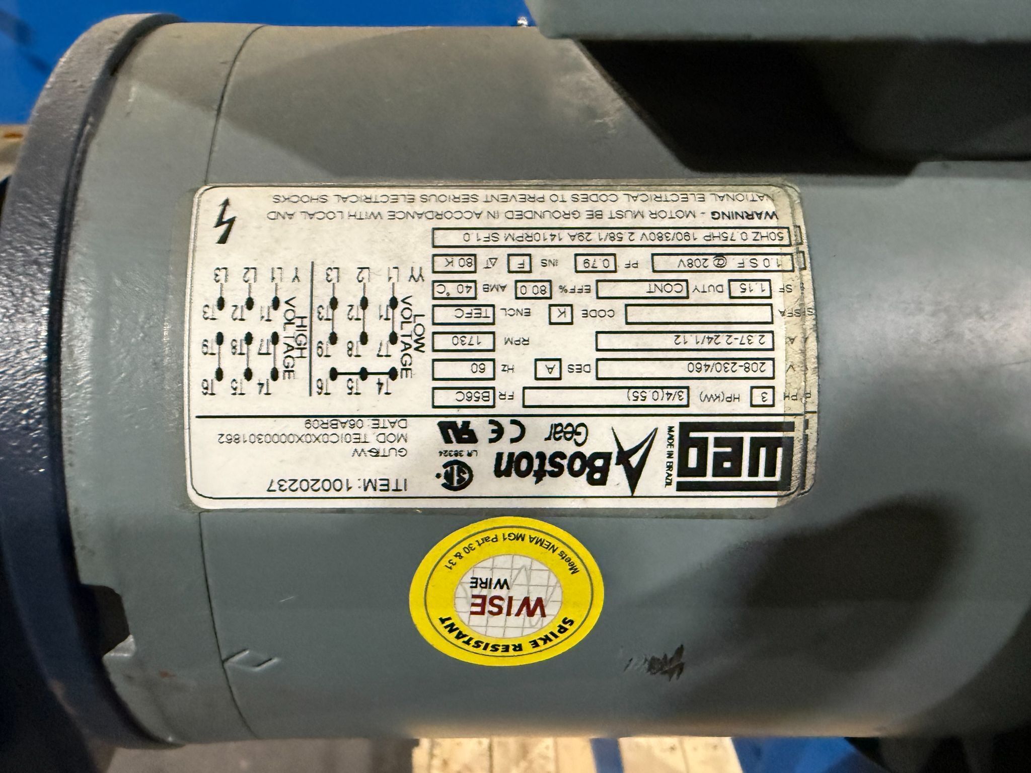 45 Degree Gear-Driven Incline Transfer Conveyor USED 7