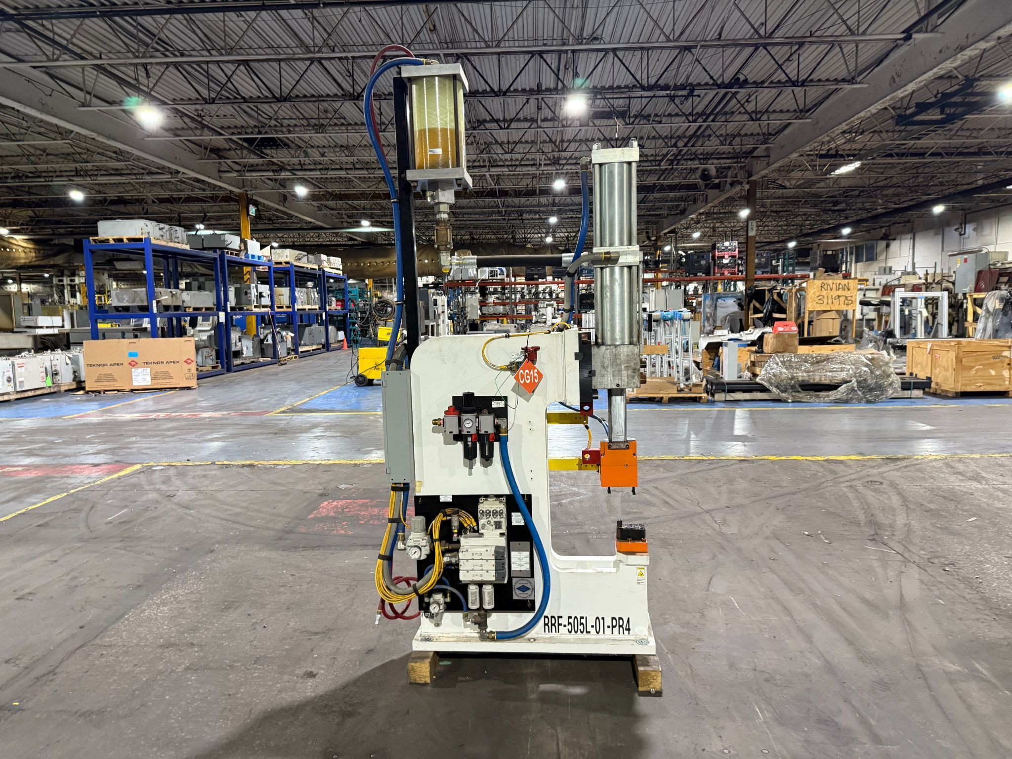 REO/MTS Standard Feed and Press System USED 1