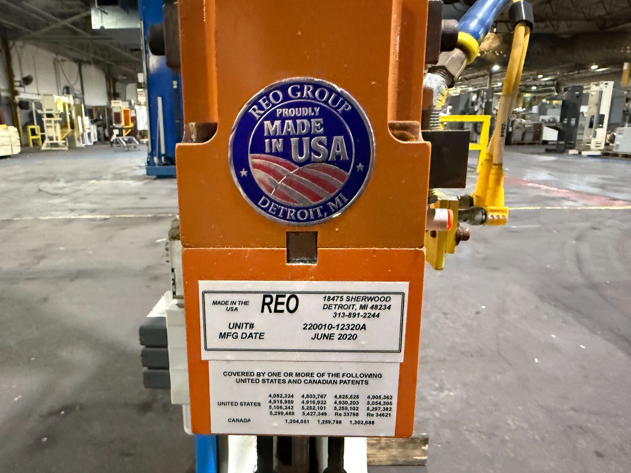 REO/MTS Standard Feed and Press System USED 5