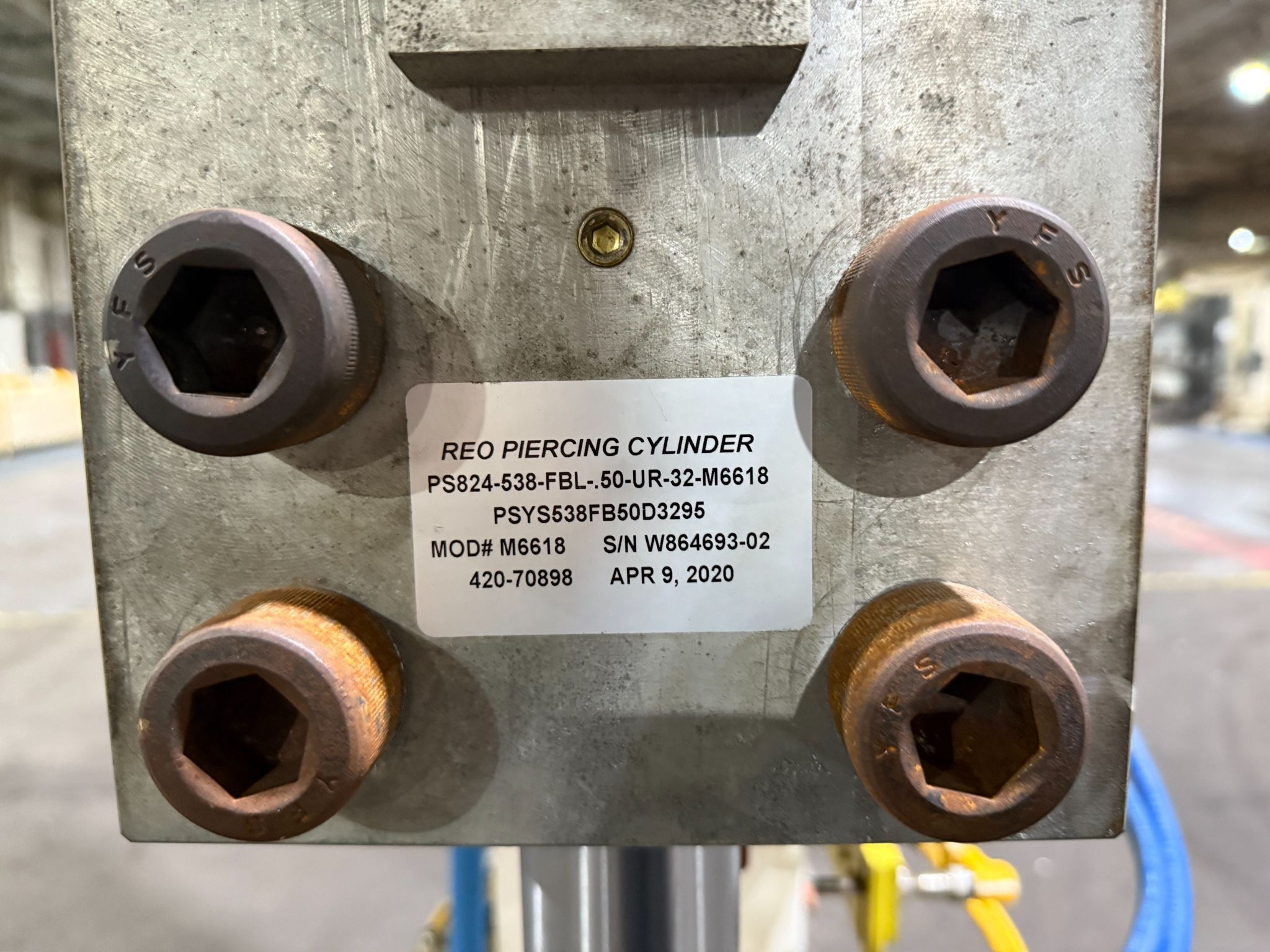 REO/MTS Standard Feed and Press System USED 6