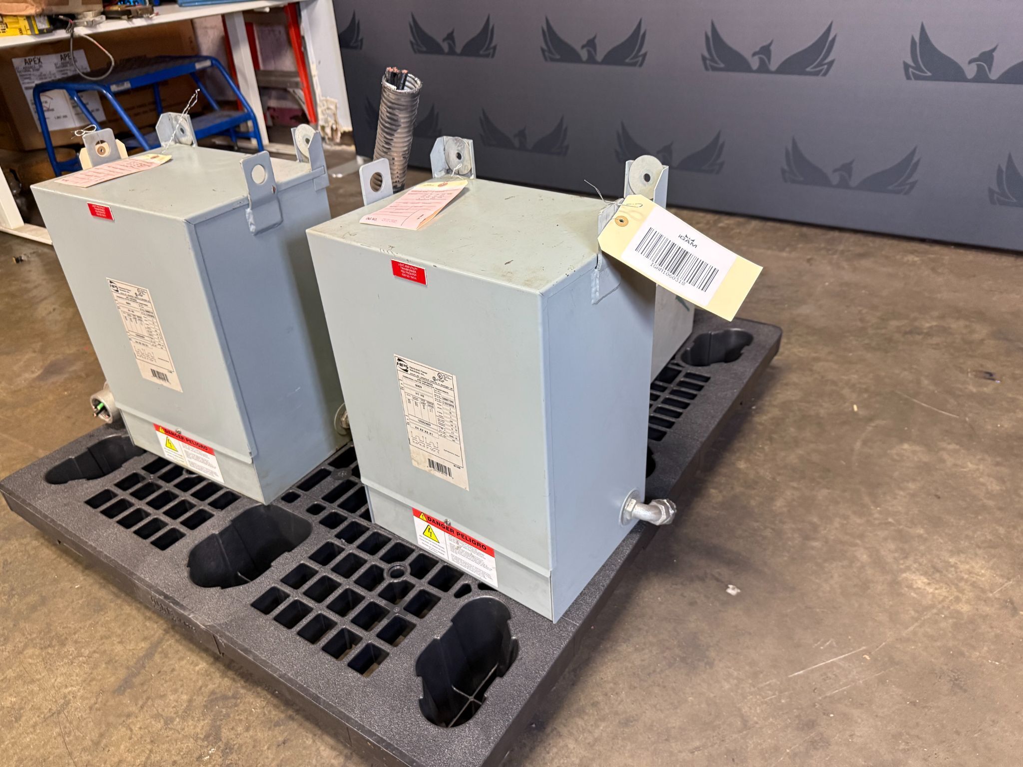 HPS C1F015PES Transformer 600V - 120 x 240V, 1 Ph, 15 kVa USED 2