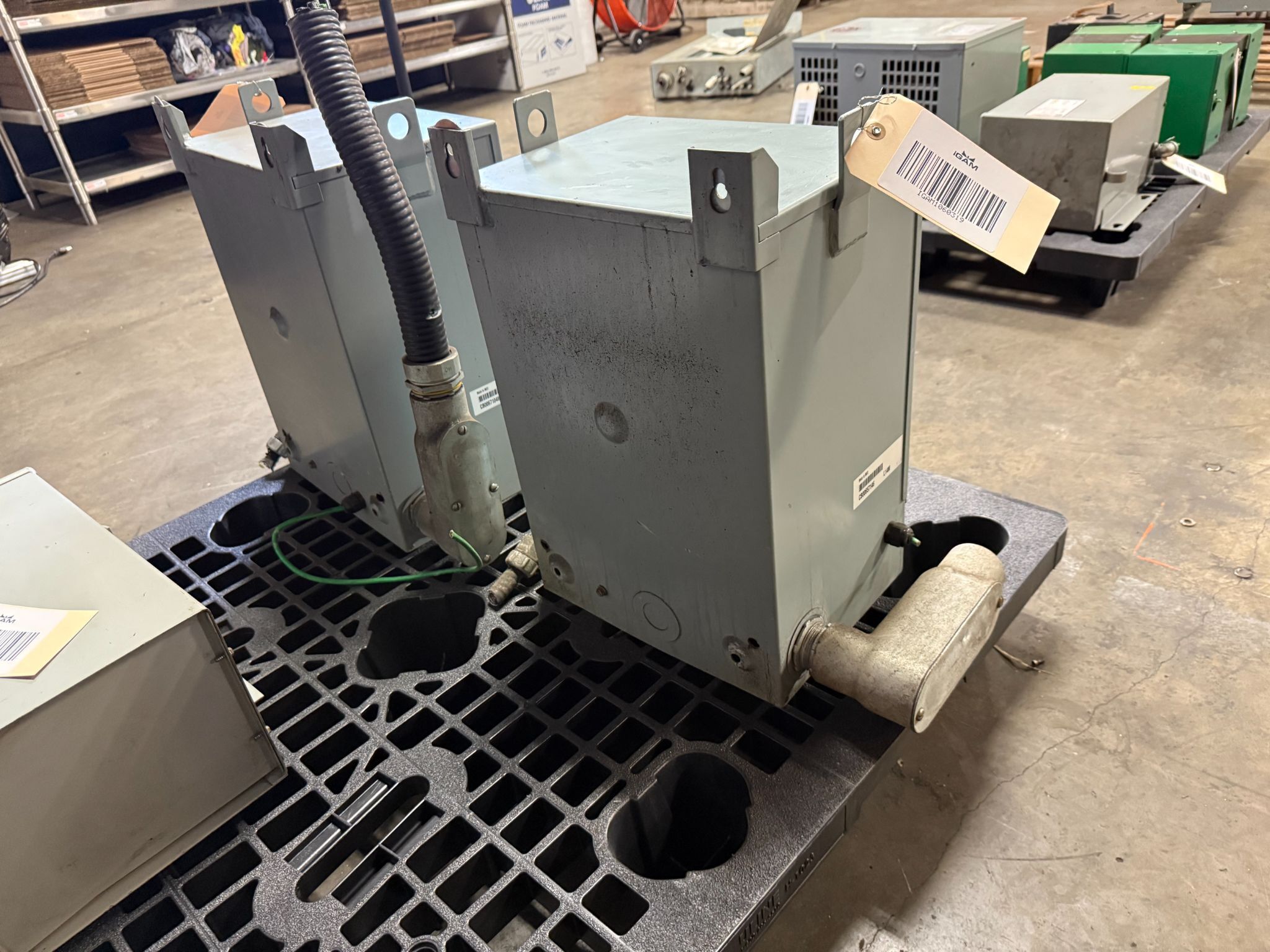 HPS C1F015PES Transformer 600V - 120 x 240V, 1 Ph, 15 kVa USED 3