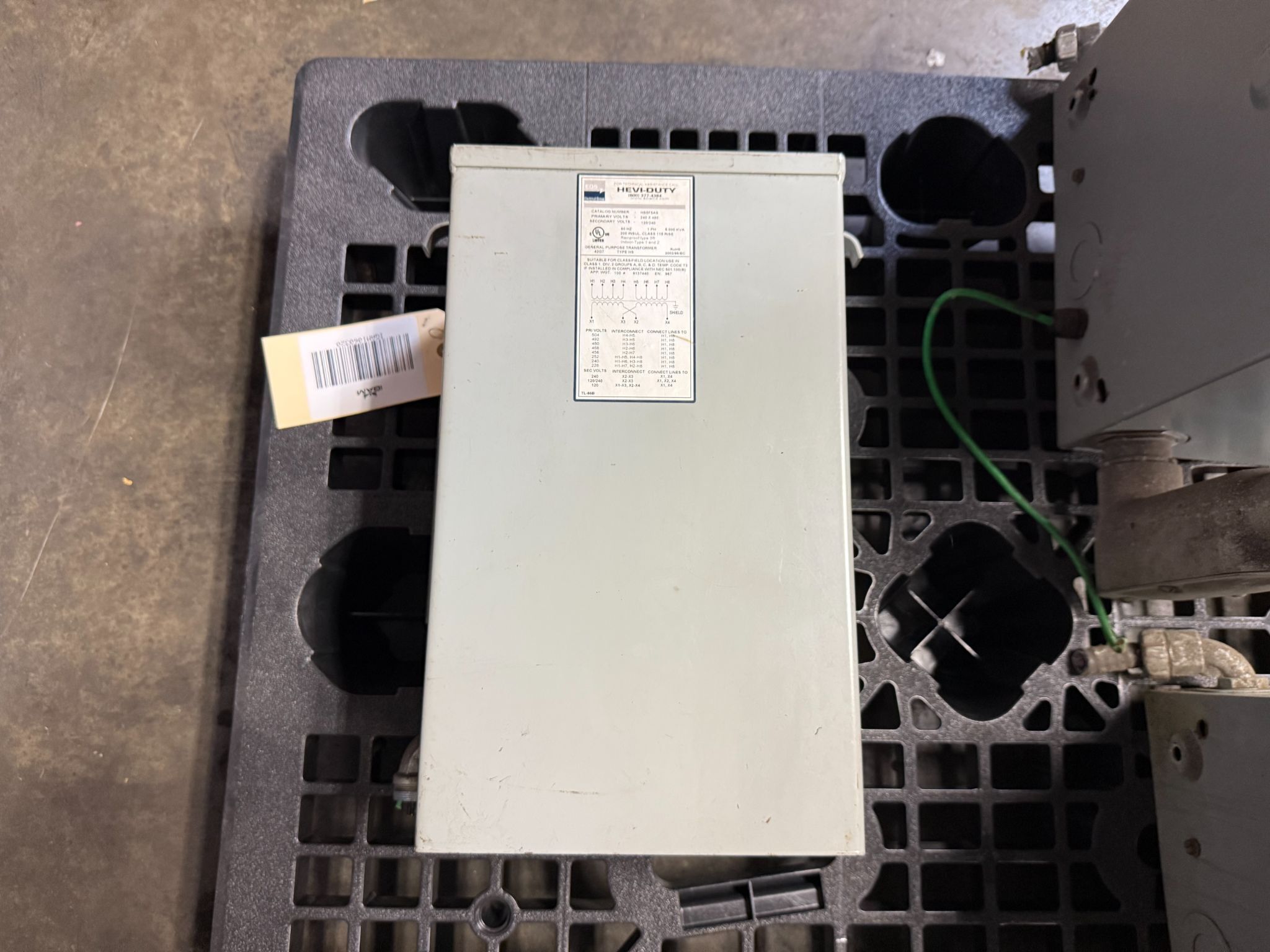 SolaHD HS5F5AS Transformer 240 x 480 - 120/240V, 1 PH, 5 kVa USED 0