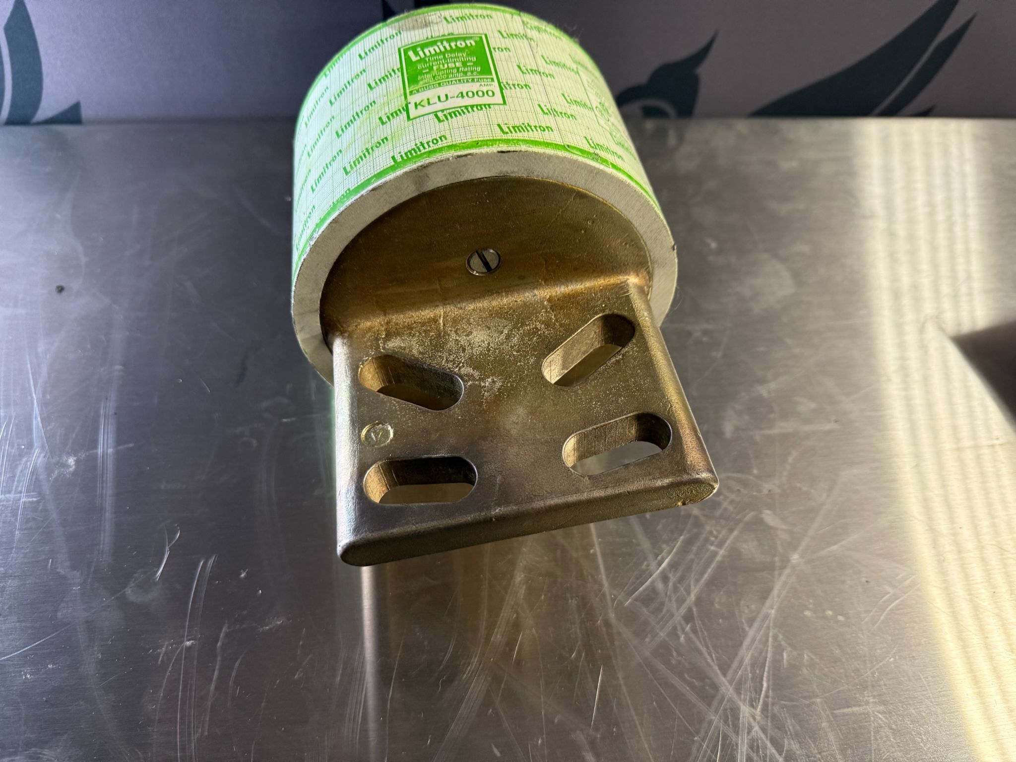 EATON BUSSMANN KLU‑4000 Limitron Class L Time‑Delay Fuse 4000A USED 1