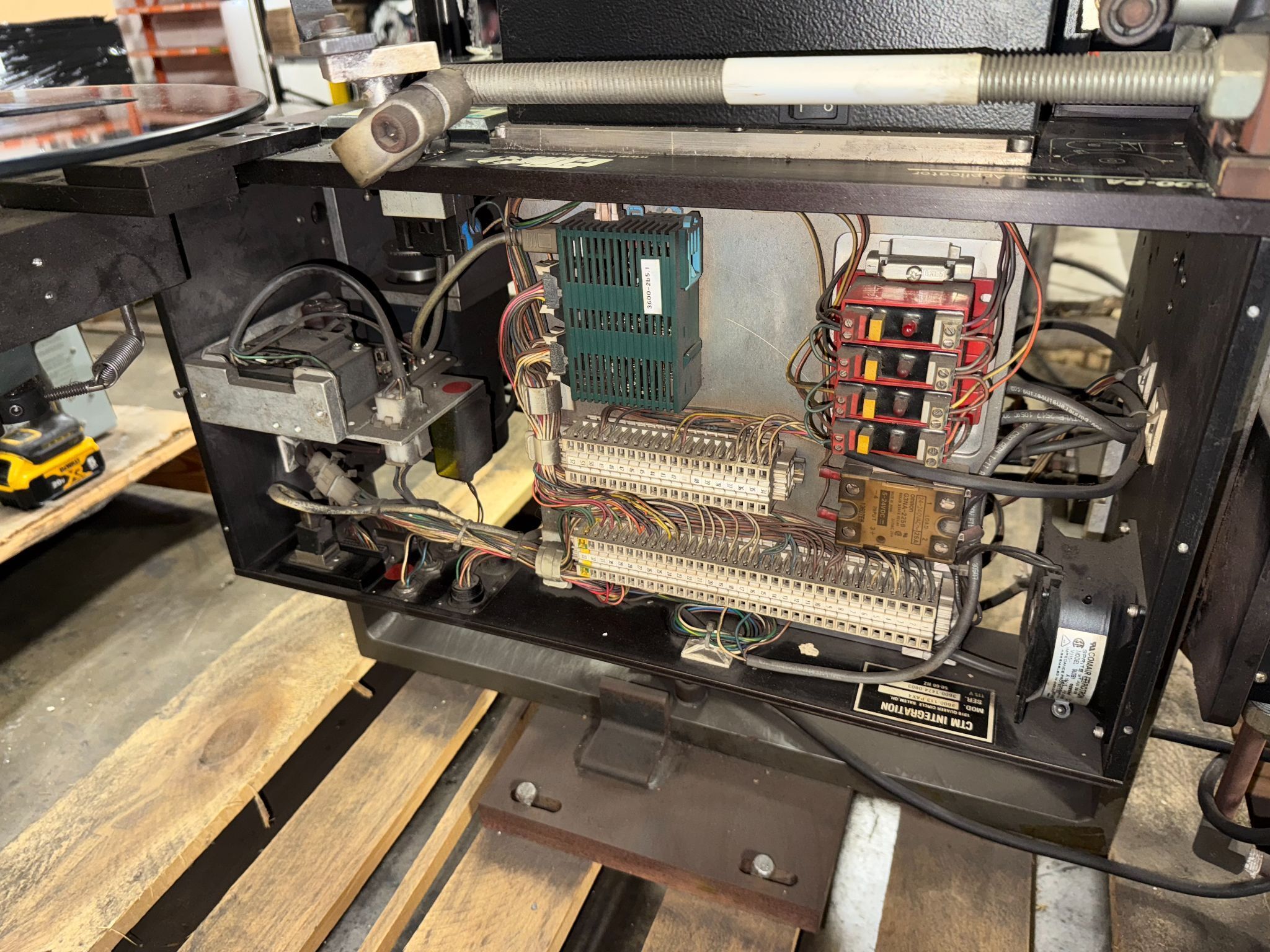 CTM 3600-PA Printer Applicator/Labeling System AS-IS 8