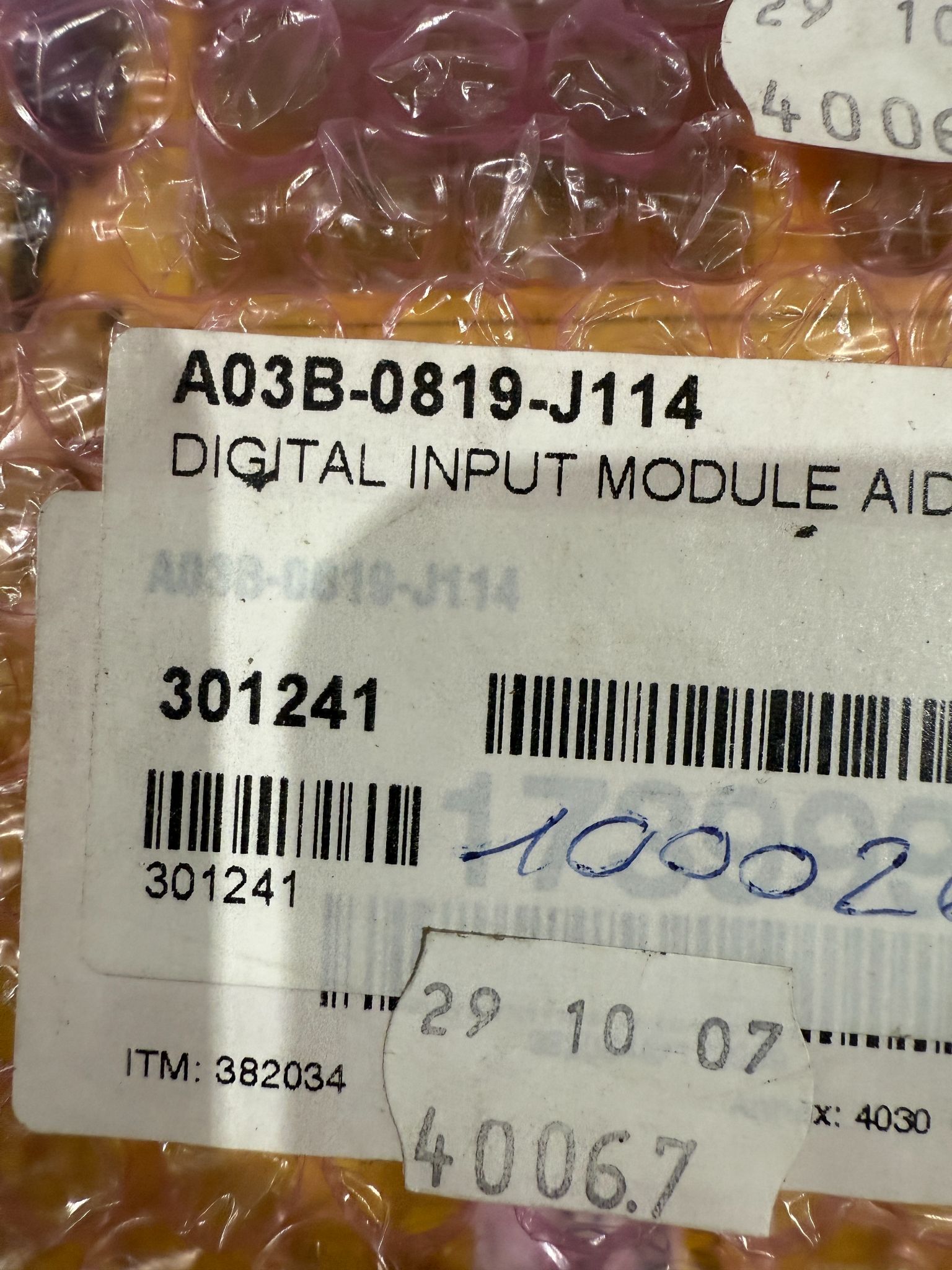 FANUC A03B‑0819‑J114 Digital Input PLC Module NEW 1