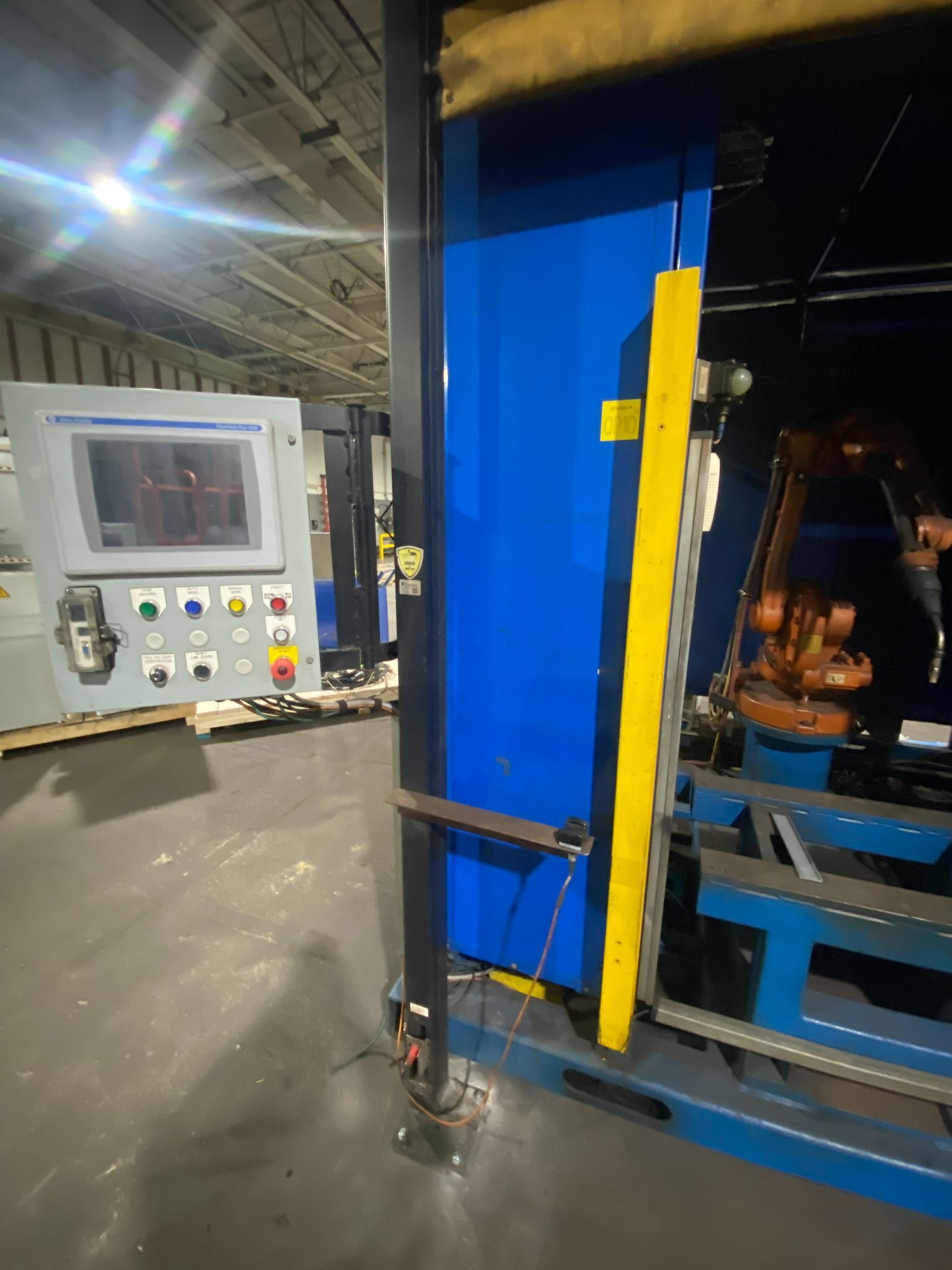 ABB Single IRB1600 Mig Cell w/ IRC5 Controls USED AS-IS 2