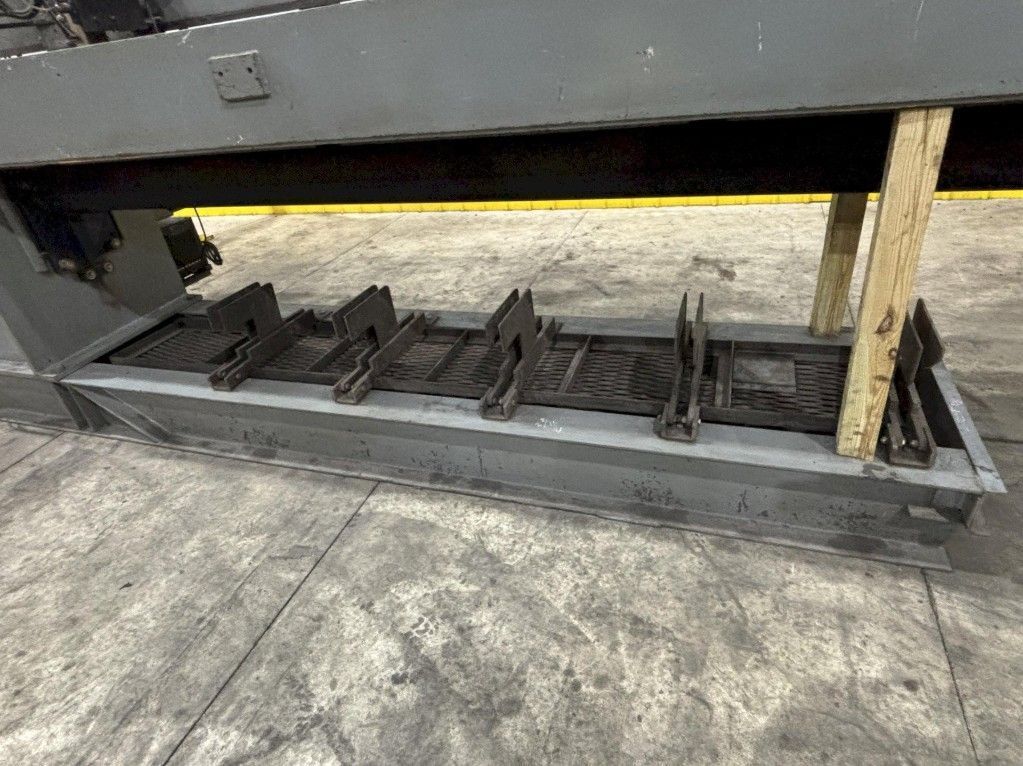 144" GOURAN /LINDE SEAM WELDER WITH MILLER INVISION #456P POWER USED 16