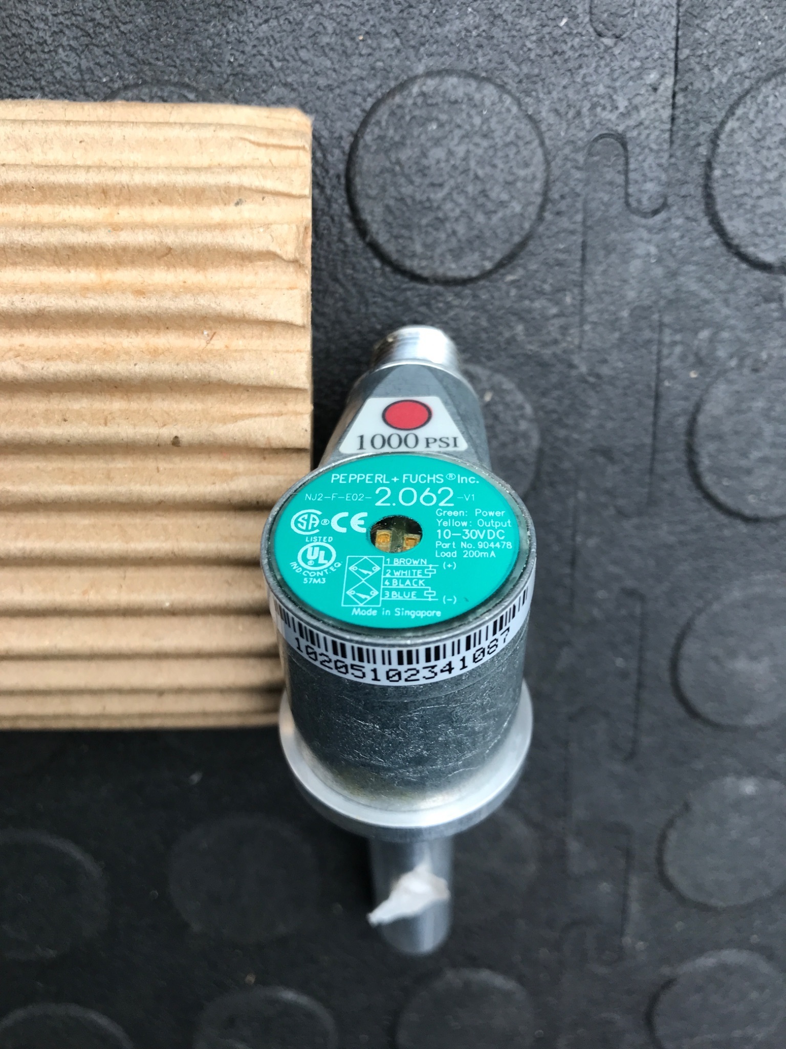 PEPPERL+FUCHS NJ‑2‑F‑E02‑2.062‑V1 Inductive Sensor NEW 2