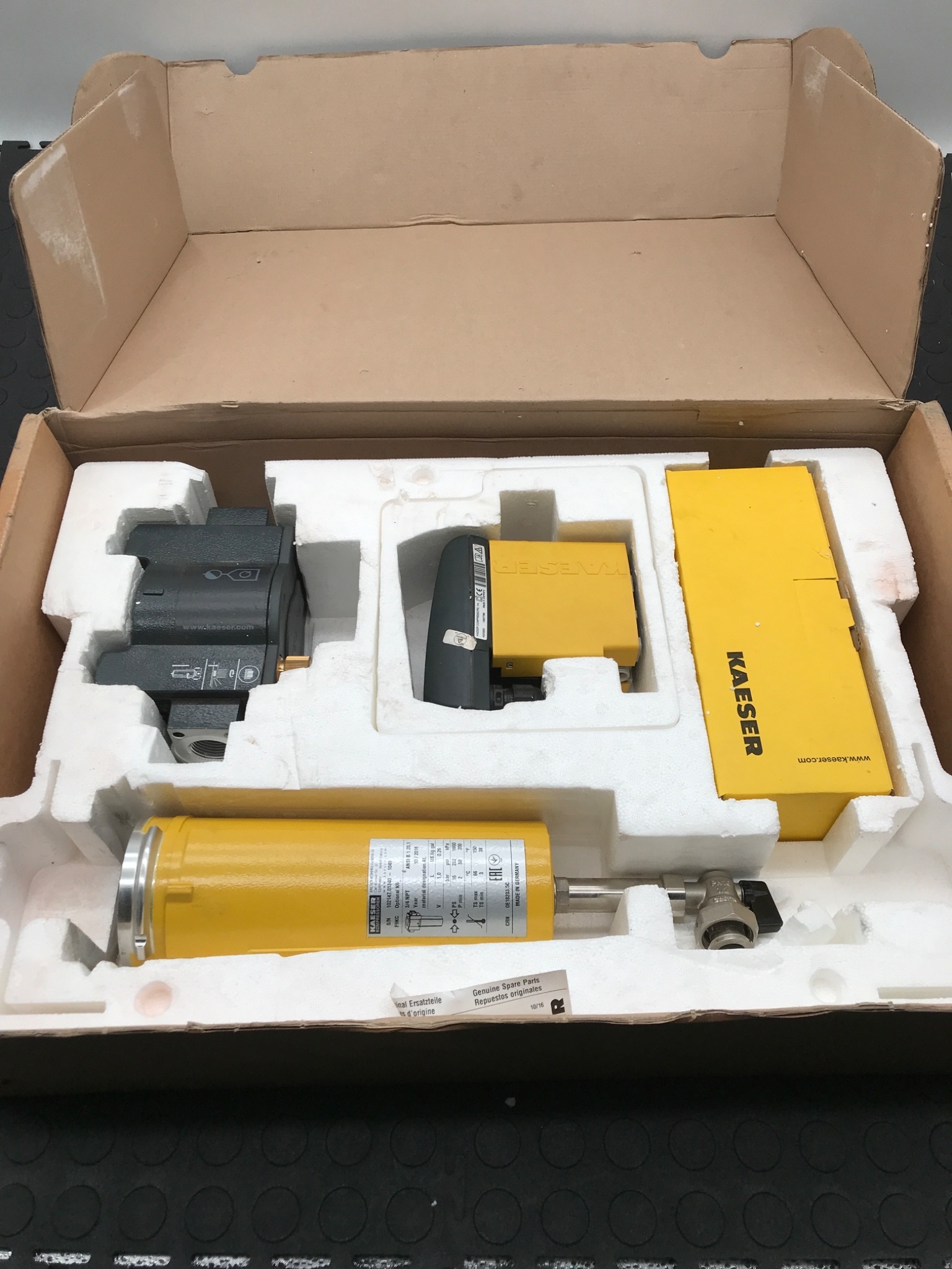 KAESER F9KC Cyclone Separator NEW 0