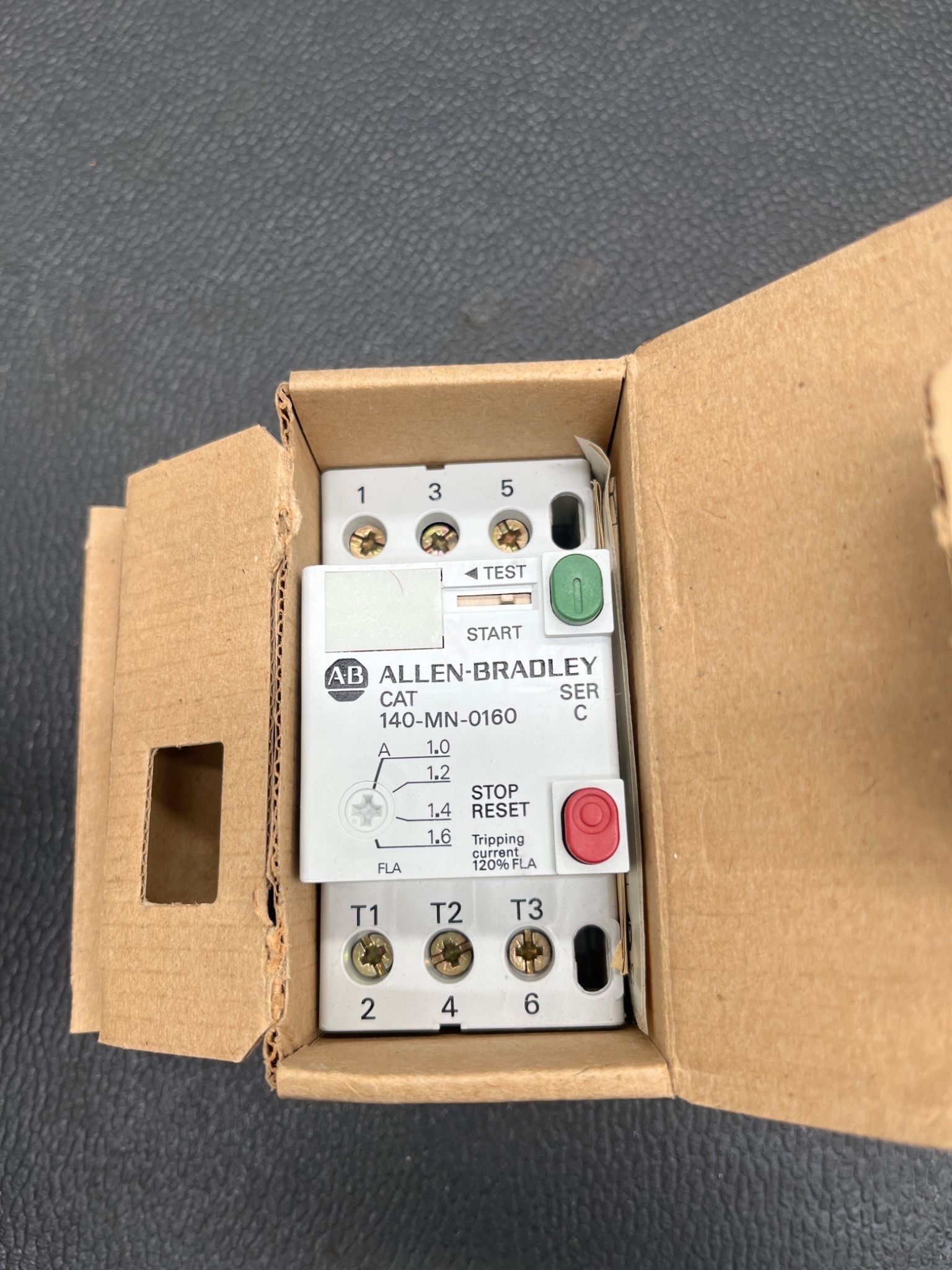 ALLEN BRADLEY 140‑MN‑0160 Manual Motor Starter NEW 1