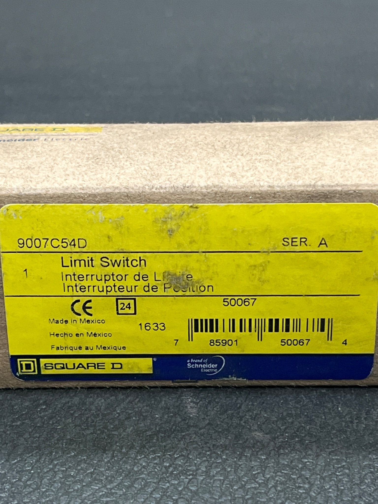 SQUARE D 9007C54D Limit Switch NEW 4