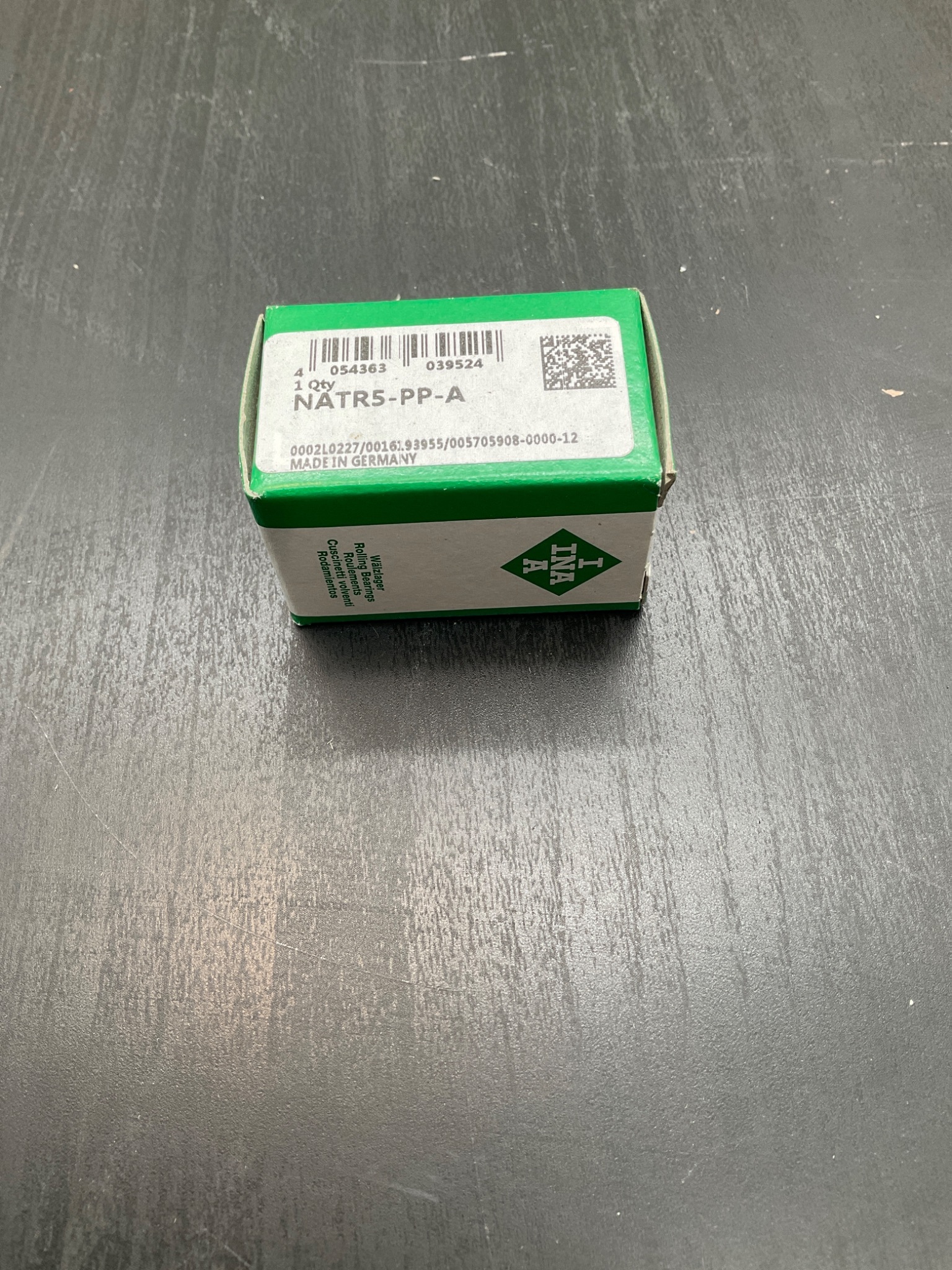 INA NATR5‑PP‑A Needle Track Roller Bearing NEW 0