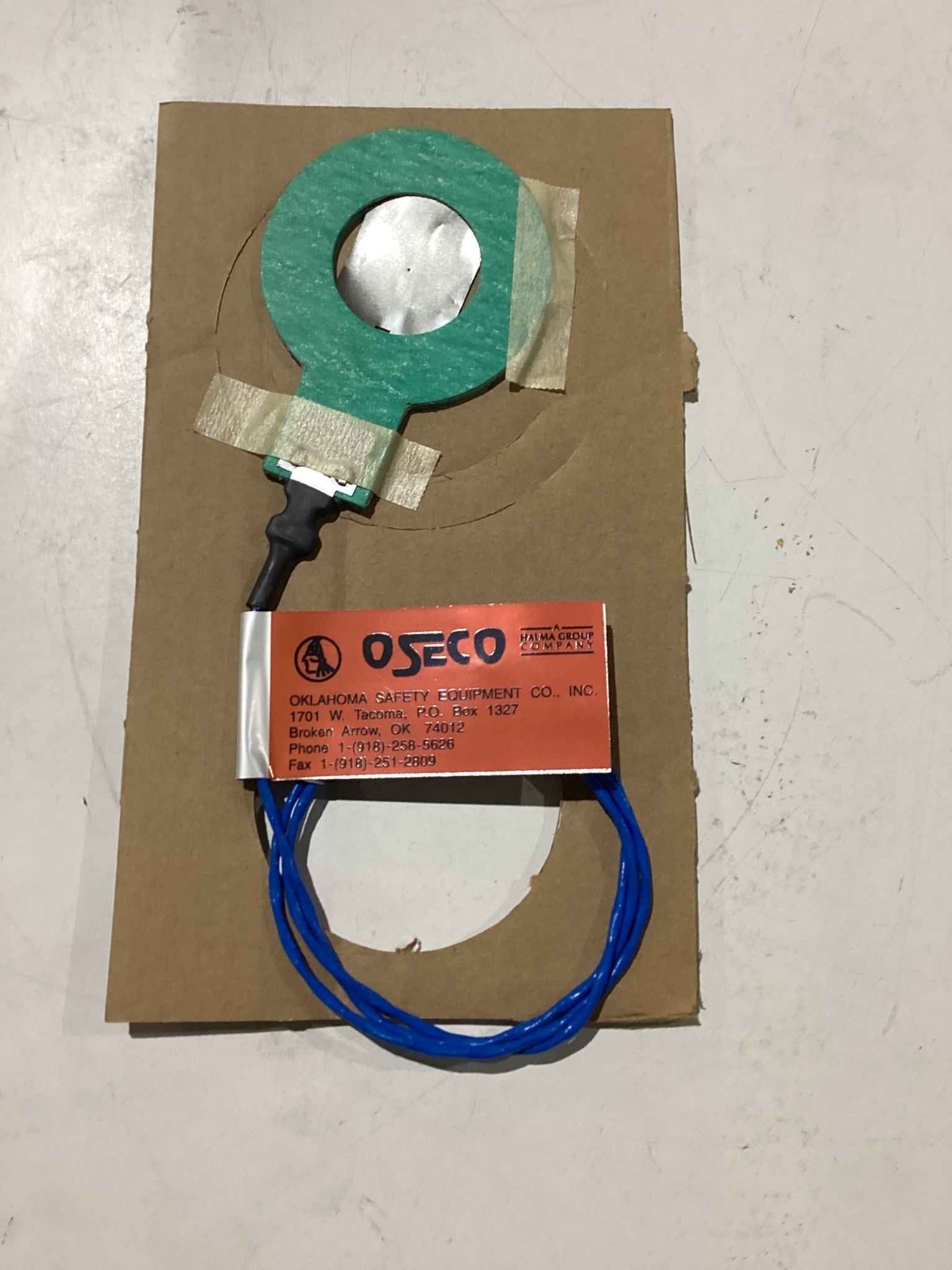 OSECO 8724-008 1-1/2" AMS Burst Sensor 20 Ohms A7-3741-03 USED 0