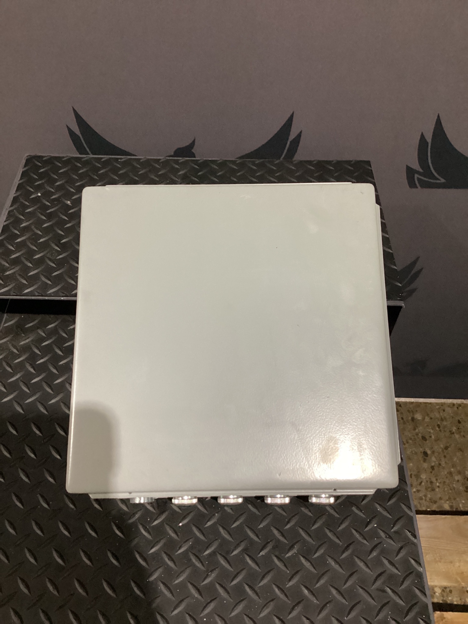 NVENT HOFFMAN A1212CH 12"x12"x6" Hinged Junction Box USED 0