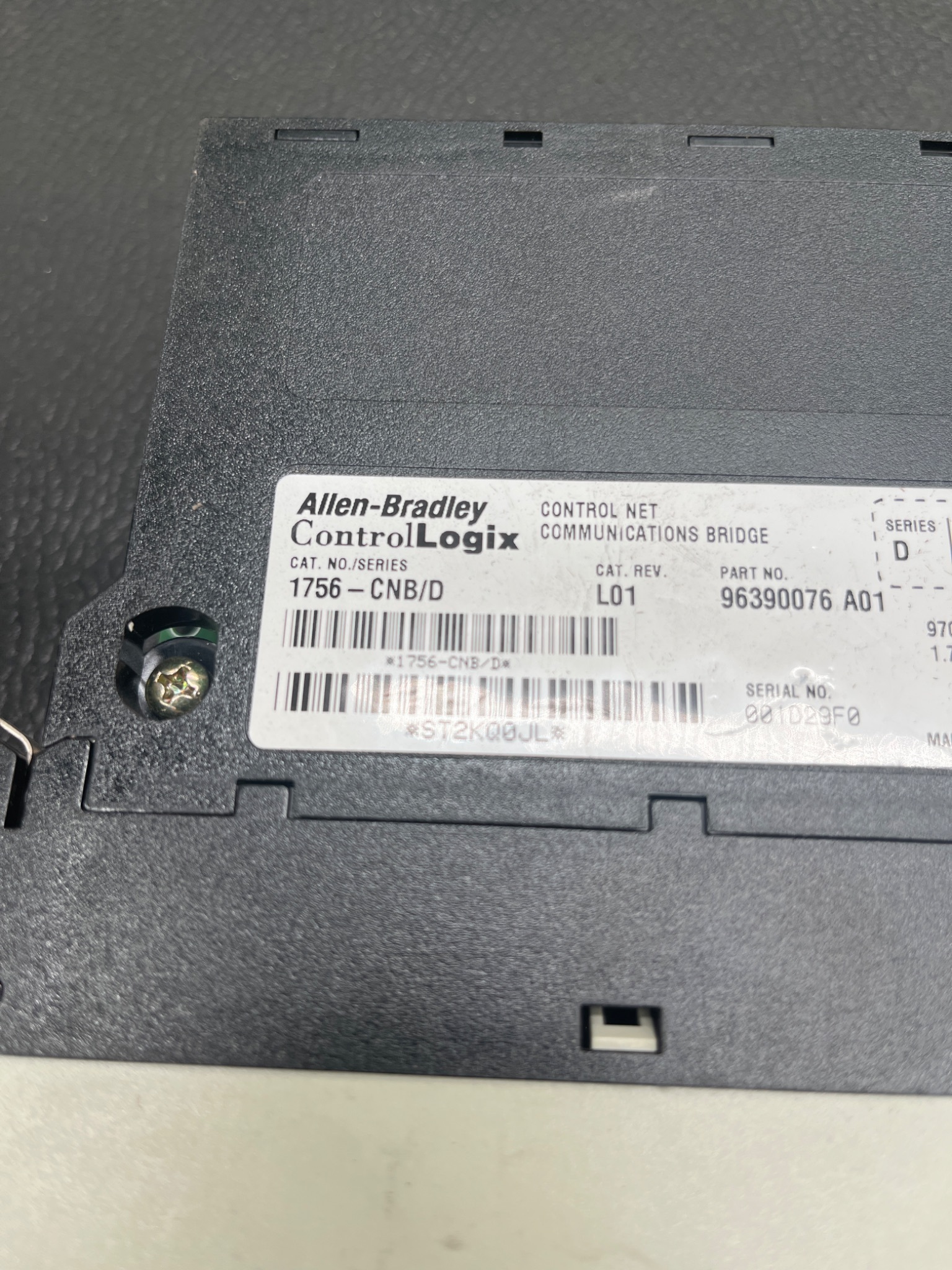 ALLEN BRADLEY 1756-CNB ControlNet Communications Bridge USED 5