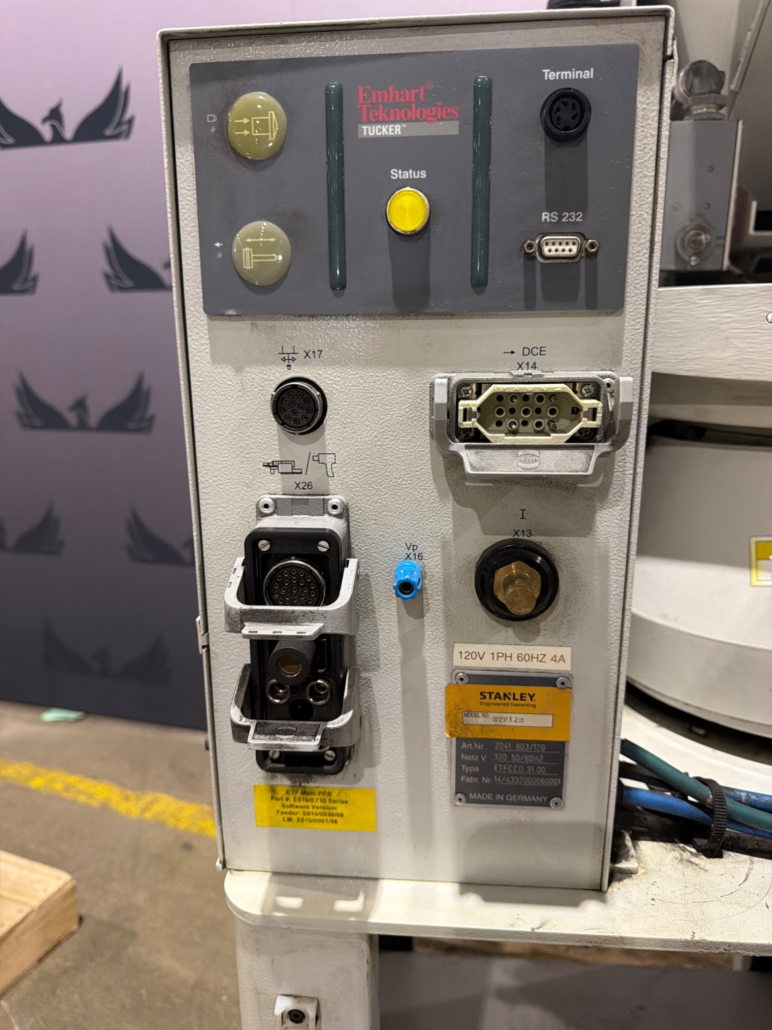 EMHART ETF12B Stud Welder USED 3
