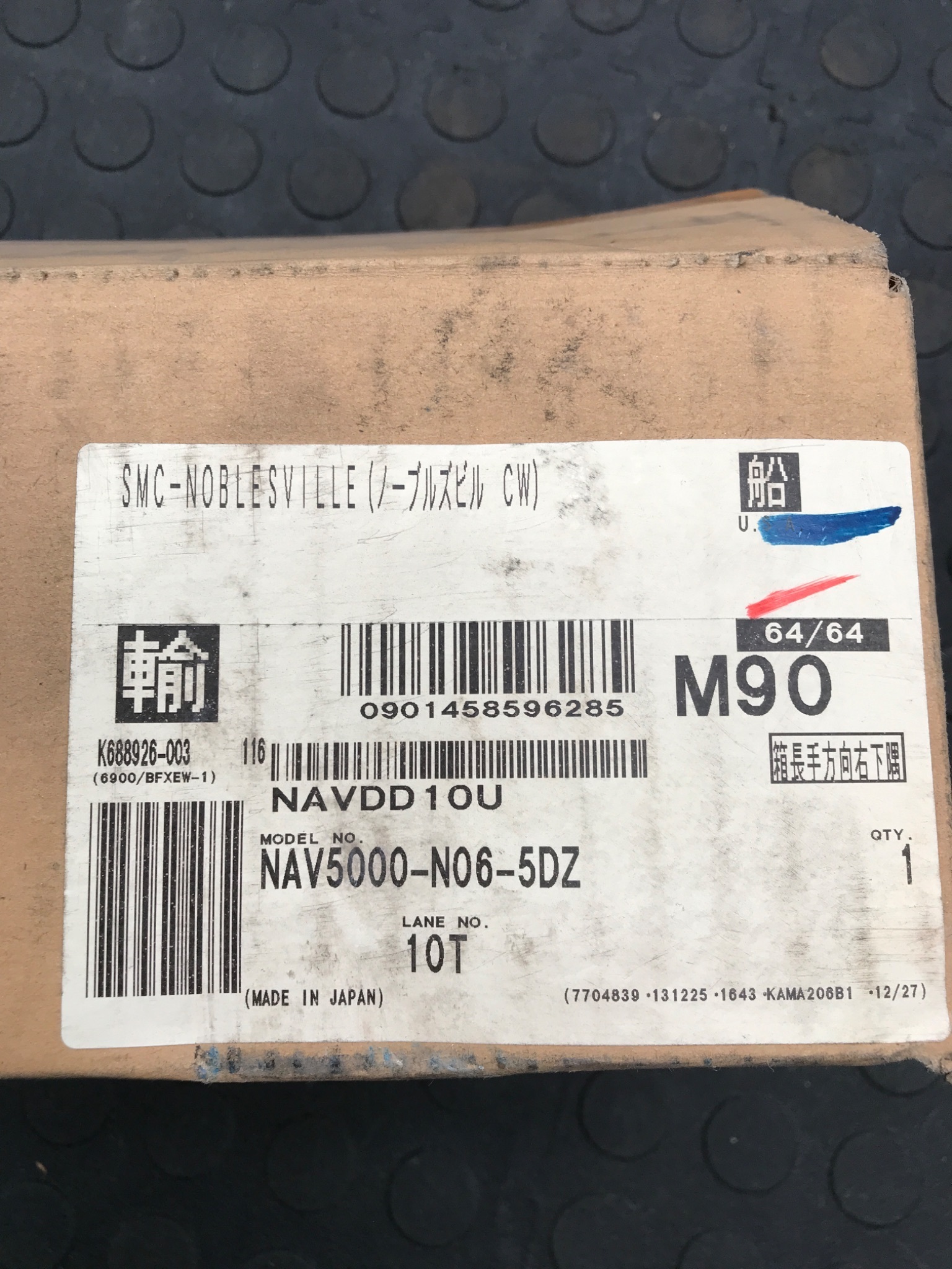 SMC NAV5000‑N06‑5DZ AV 3/4" Soft Start Up Body Port NEW 0