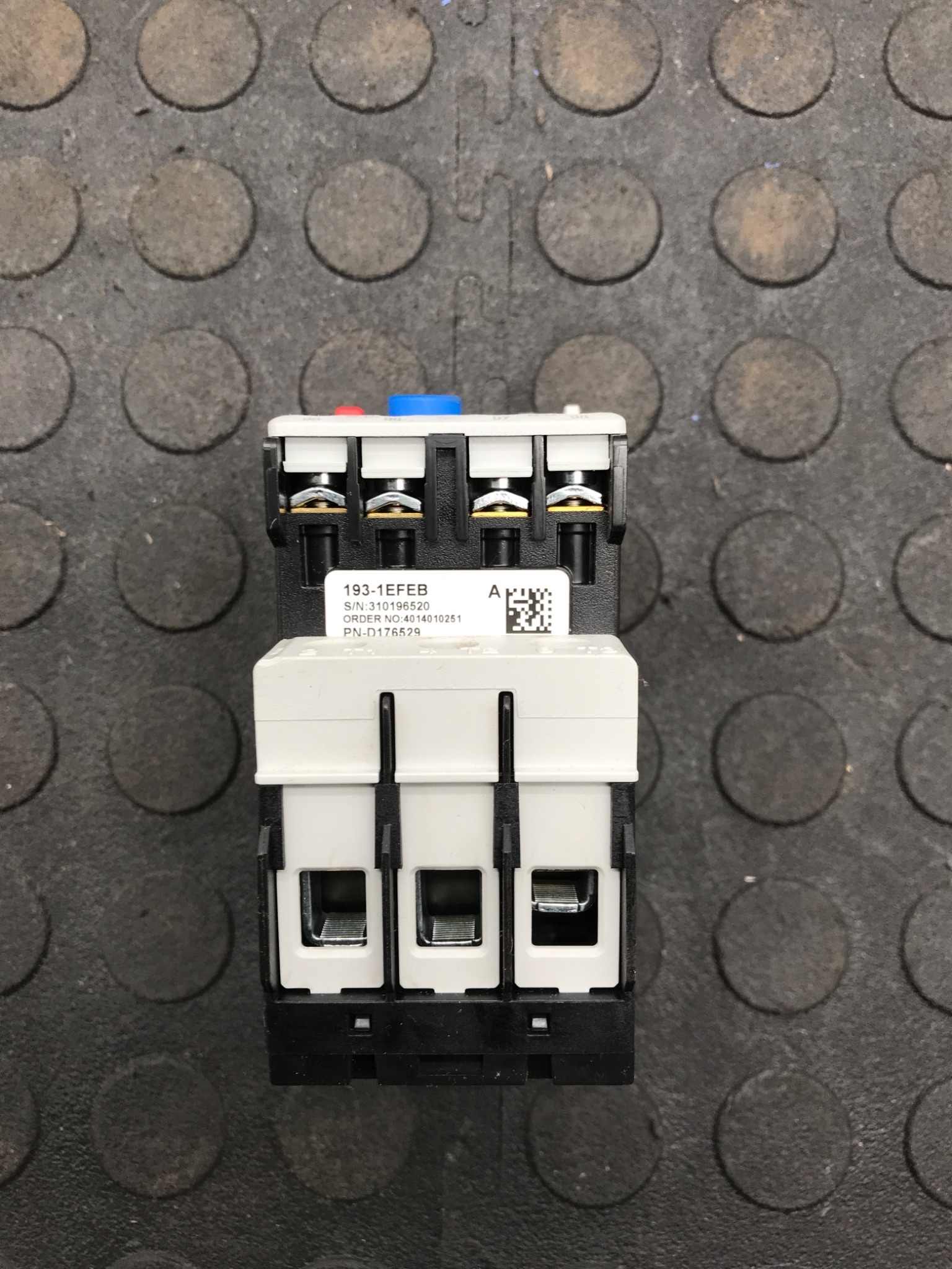 ALLEN BRADLEY 193‑1EFEB E100 5.4‑27.0 A Overload Relay USED 2