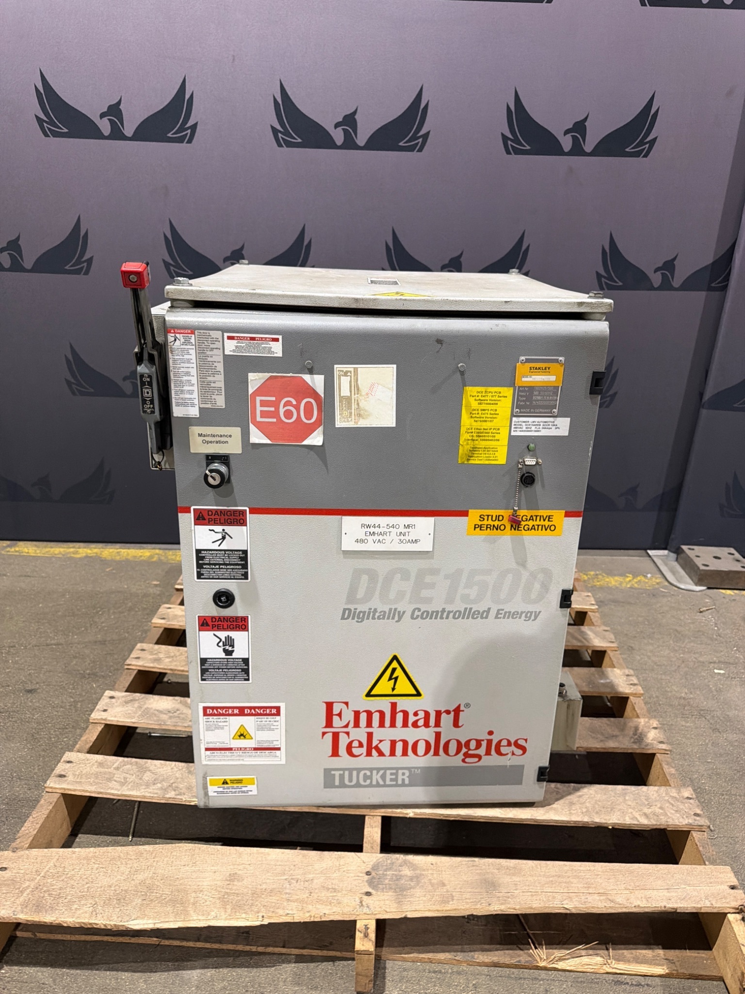 EMHART DCE1500 Stud Welding Controller USED 0