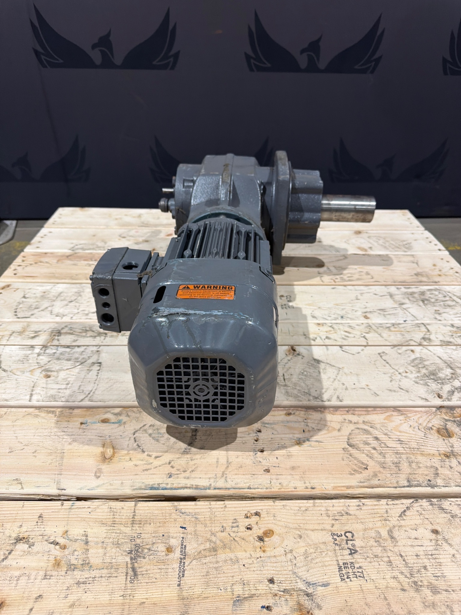 SEW EURODRIVE DRE90M4BE2HRFGISUTF 1.5 HP Gear Motor USED 0