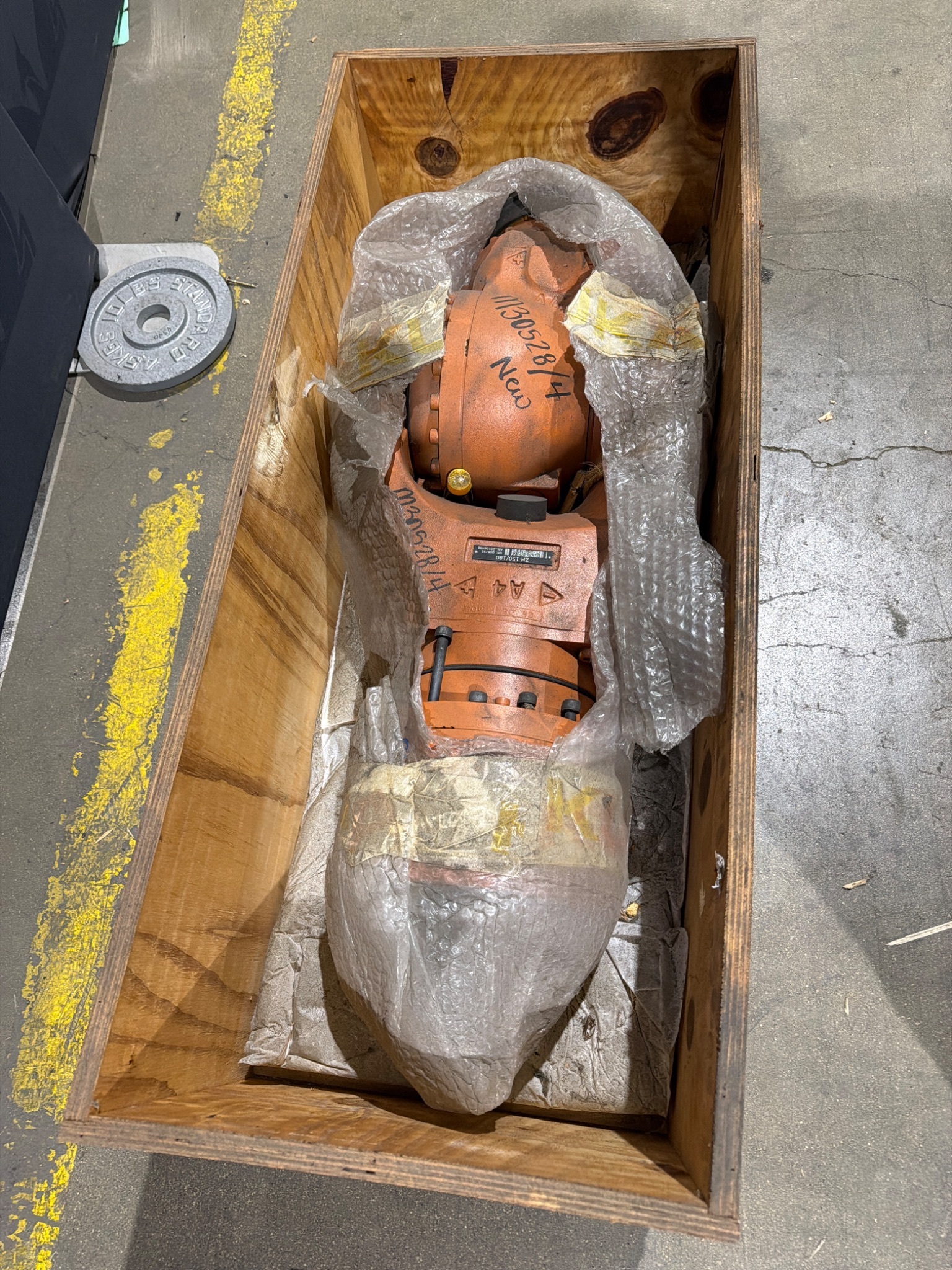 KUKA ZH 150/180 In‑Line Robot Wrist 00‑106‑446 USED 2