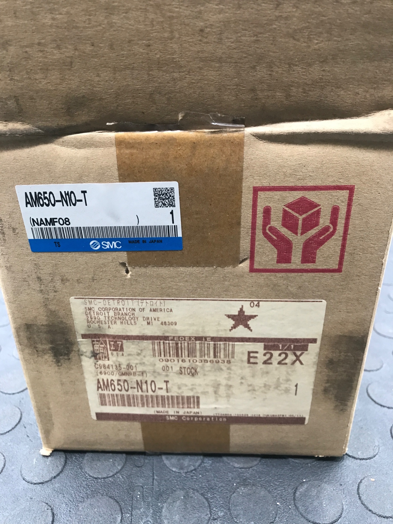 SMC AM650-N10-T AM Mist Separator NEW 0