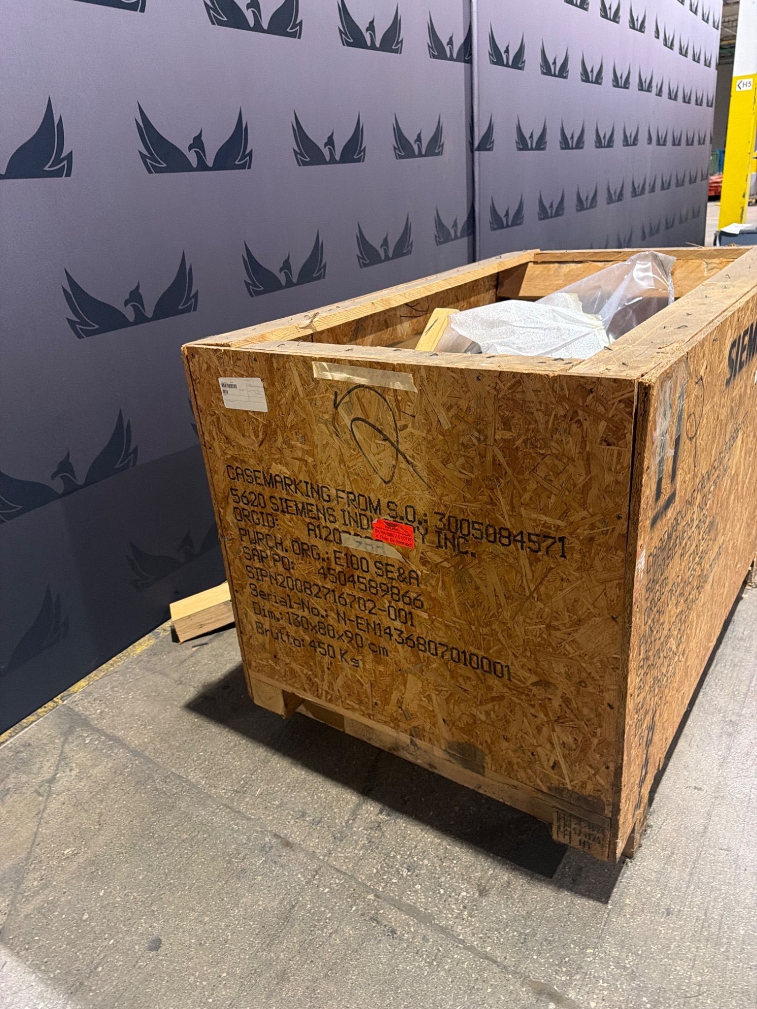 NEW IN CRATE SIEMENS 1PH7184‑2HF30-0HJ3 3‑Phase Induction Motor 1