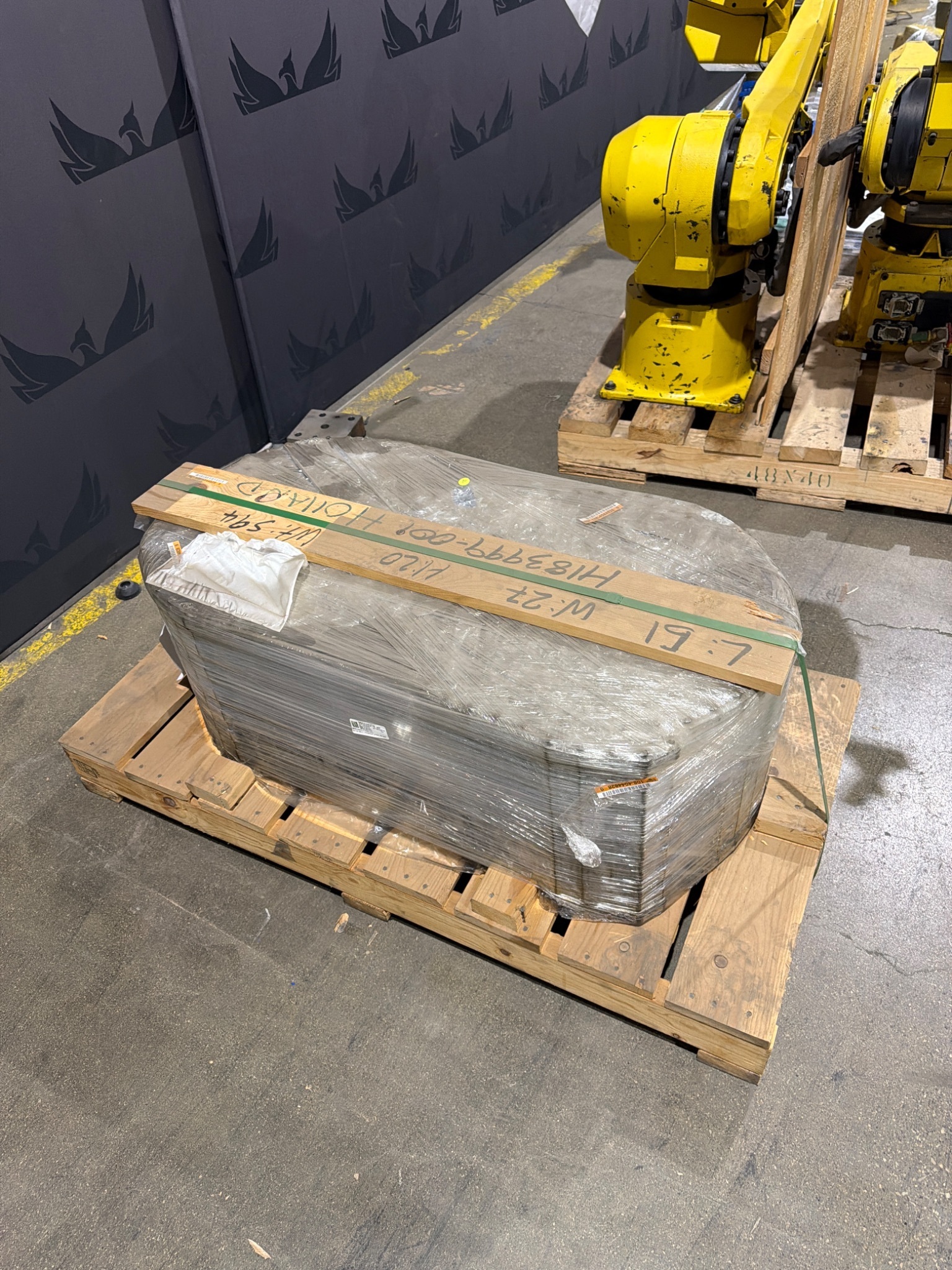 HENNIG 896015-5-170-R-1.5CL CONVEYOR BELT ASSEMBLY USED 1