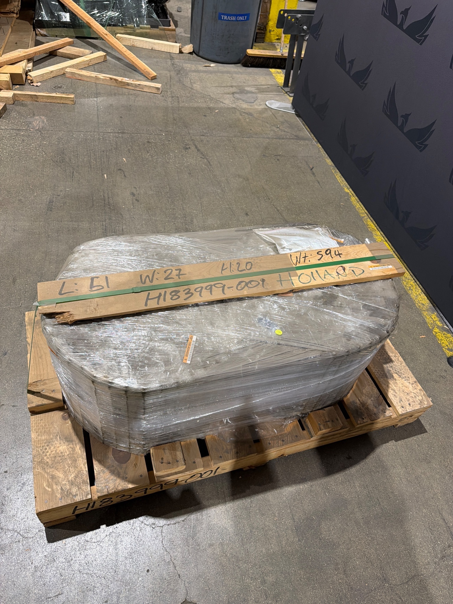 HENNIG 896015-5-170-R-1.5CL CONVEYOR BELT ASSEMBLY USED 2