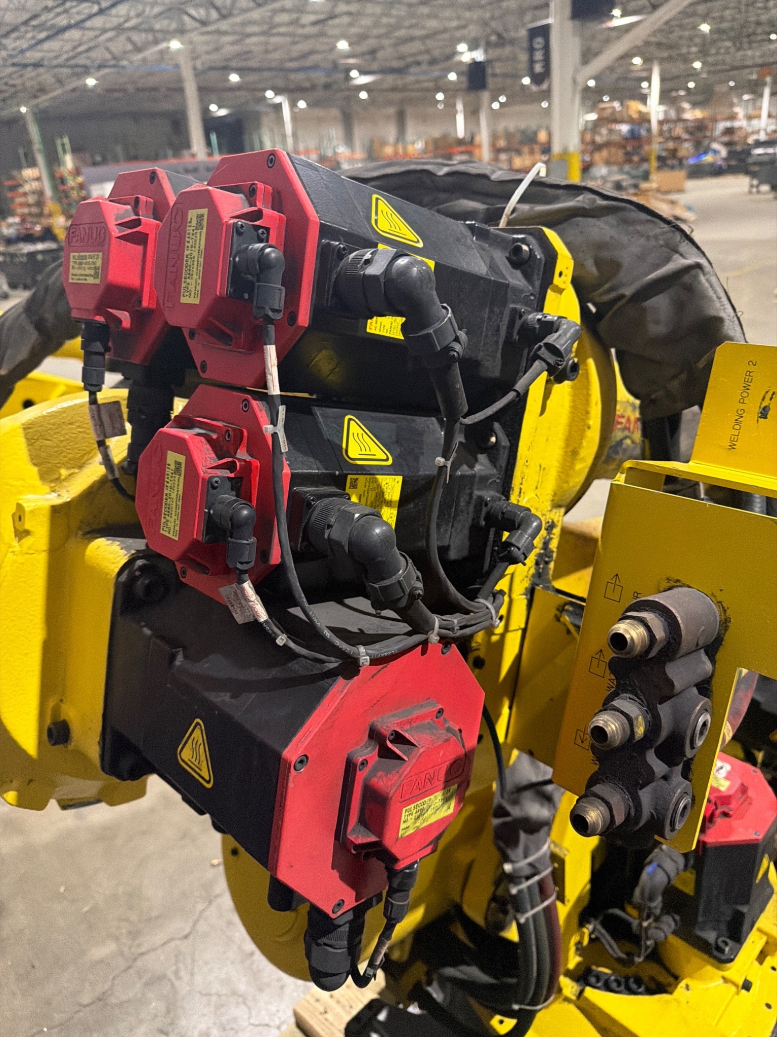 FANUC R-2000iB/210F Robot Complete w/ R-30iB Controls USED 9
