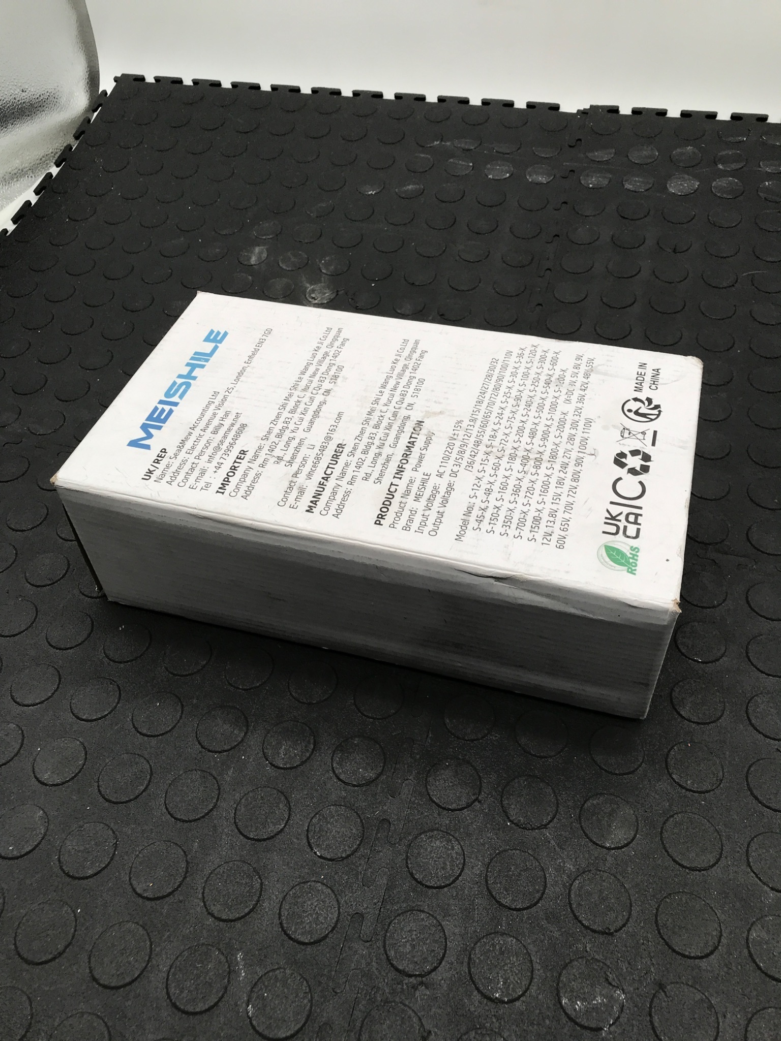 MEISHILE S‑1200‑12 12V 100A Switching Power Supply NEW 0