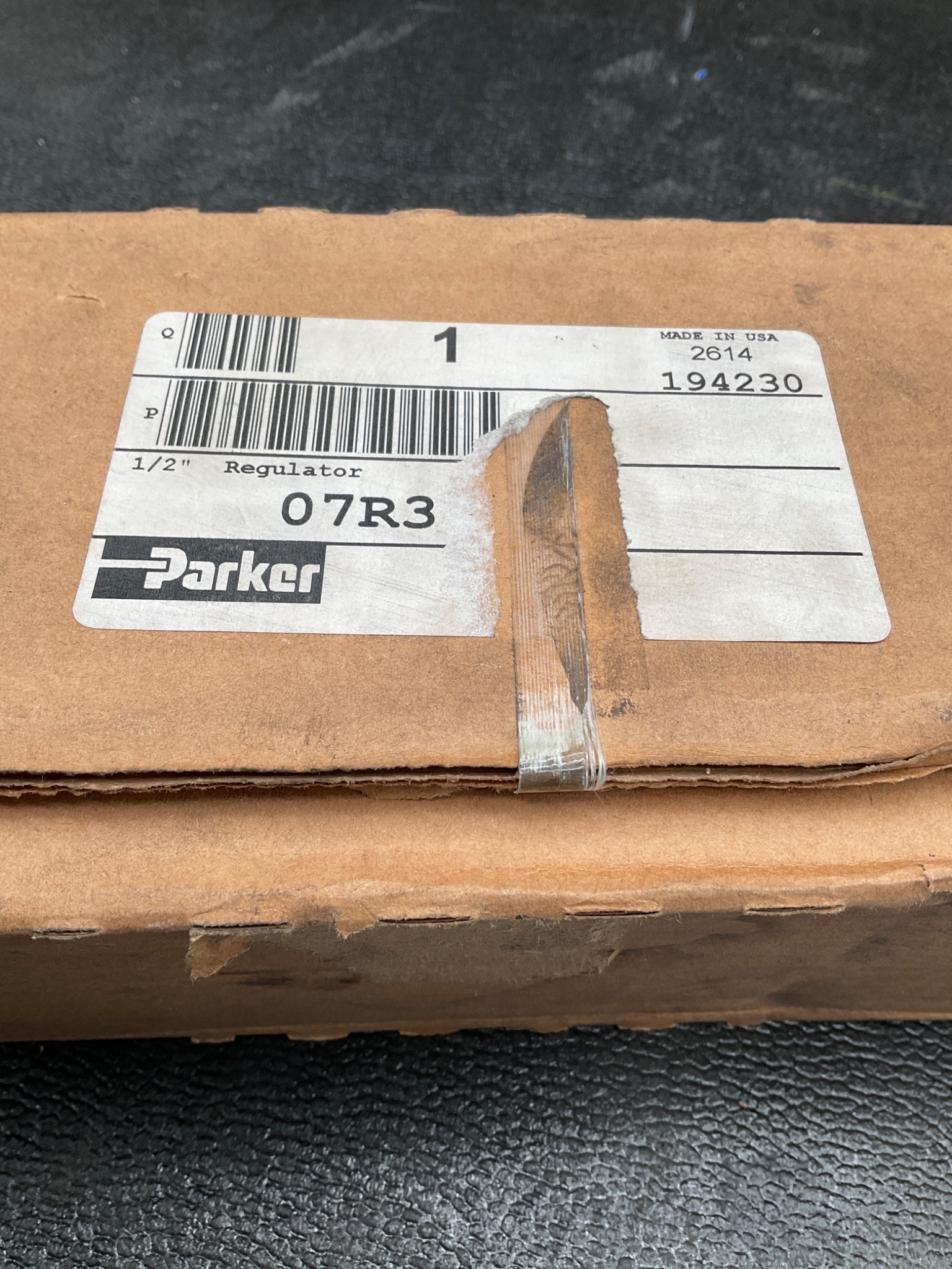 PARKER 07R313AC Pneumatic Air Pressure Regulator 1/2" NPT 250 PSI NEW 1