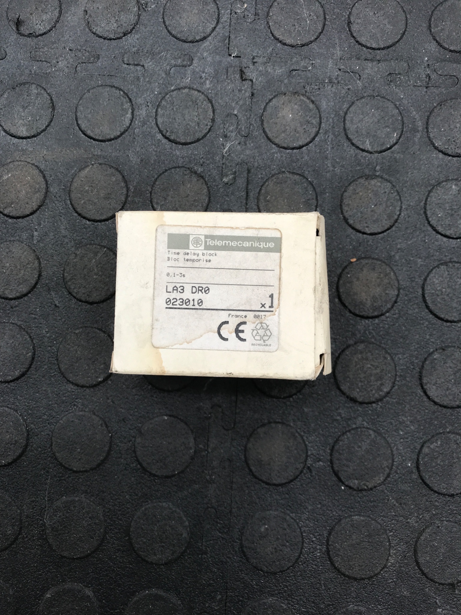 TELEMECANIQUE LA3 DR0 Time Delay Block NEW 0