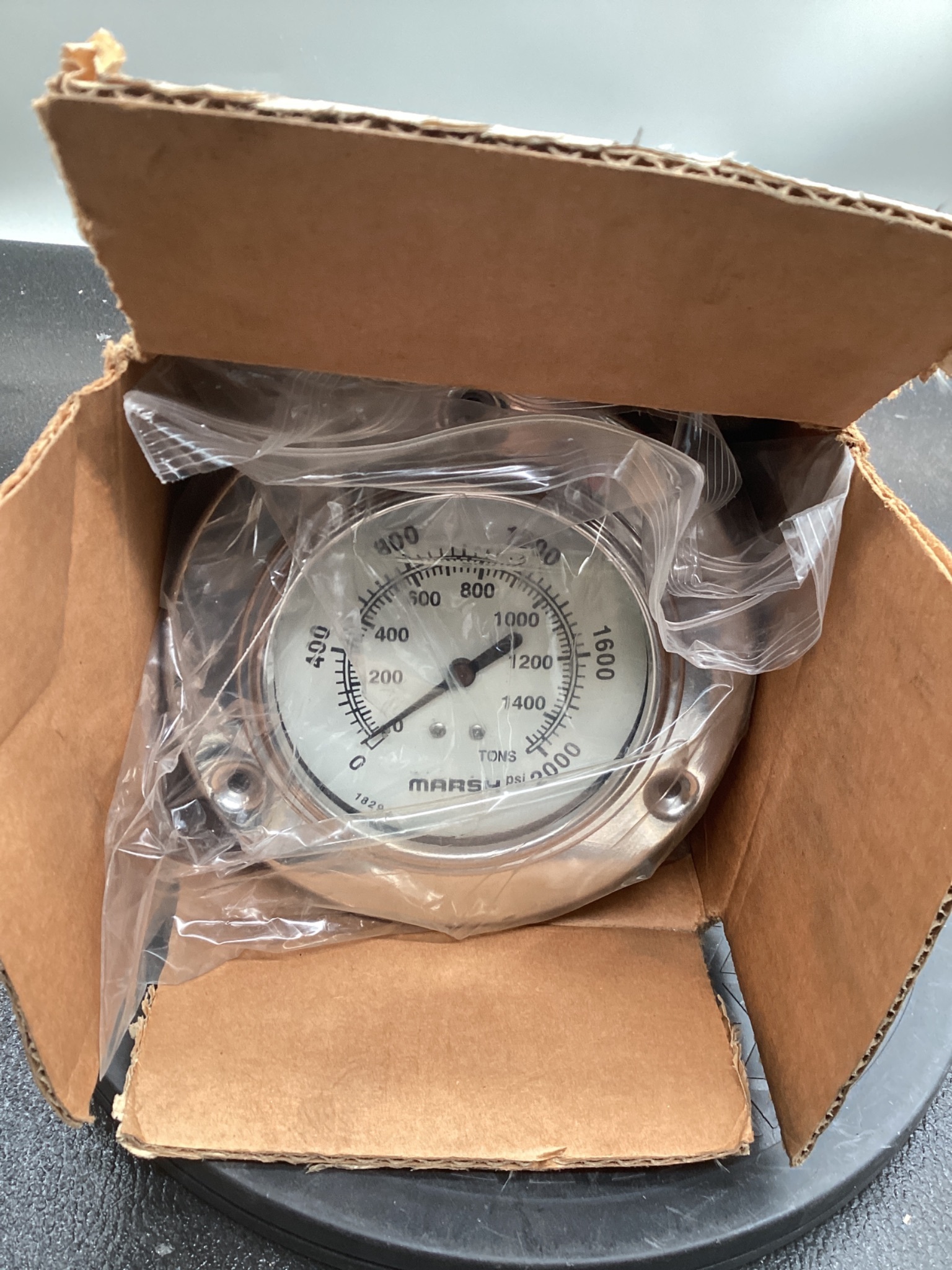 MARSH X32557RP-007 4.5" P Series Process Pressure Gauge 0–2000 PSI NEW 2