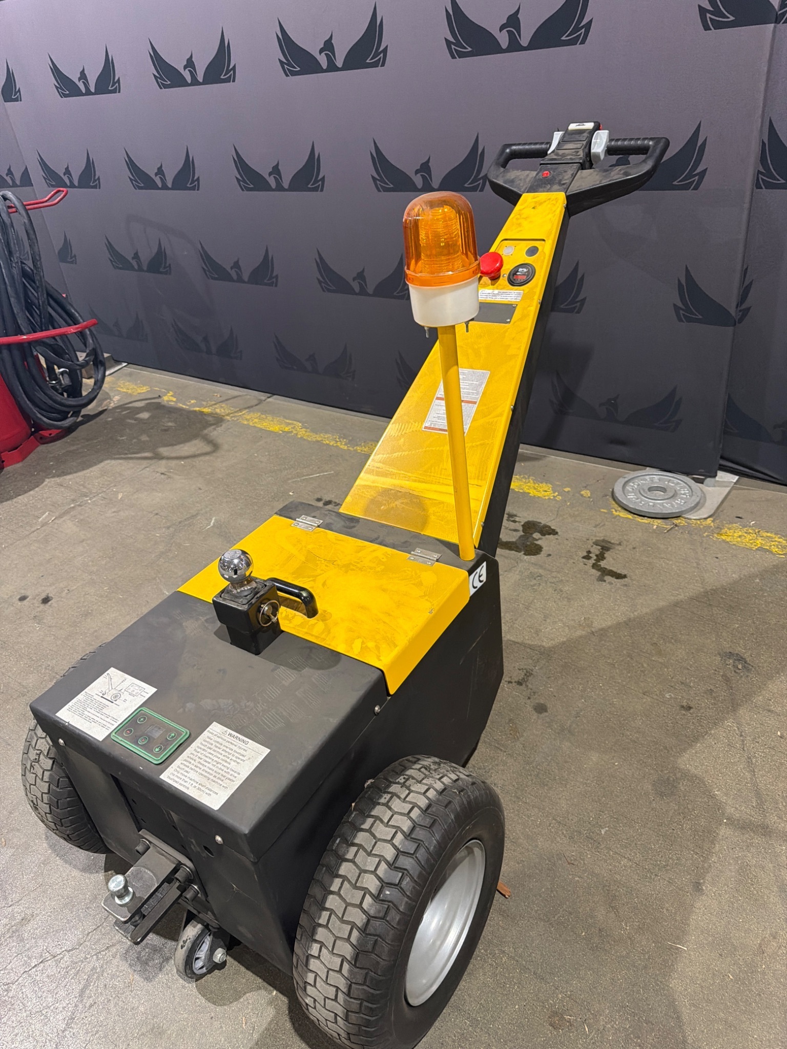 VESTIL E TUG HD 50 ELECTRIC TUGGER CART MOVER USED 1