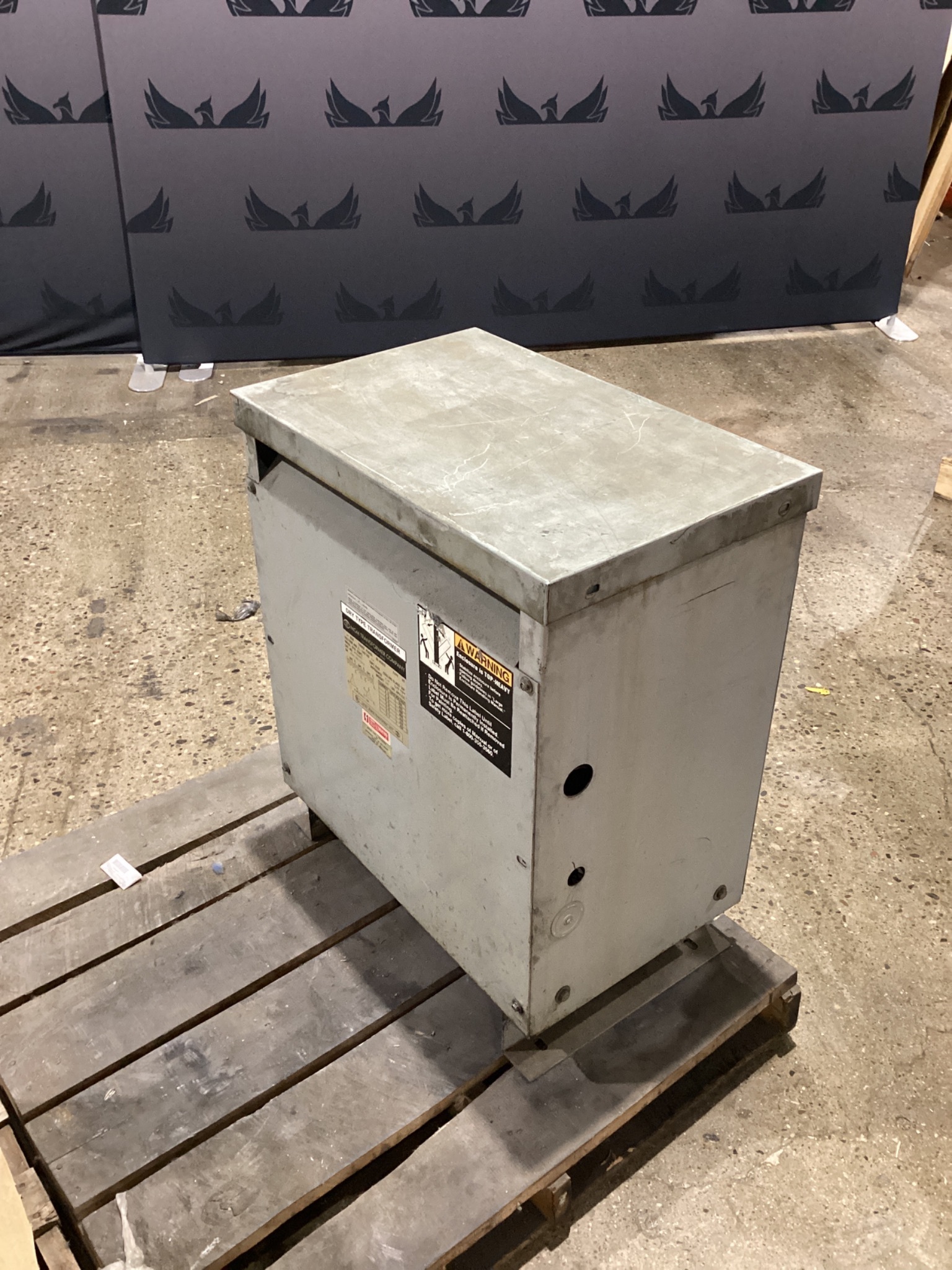 MGM HT30A3K2 Transformer 480V - 240/120V 30 KVA 3PH USED 0
