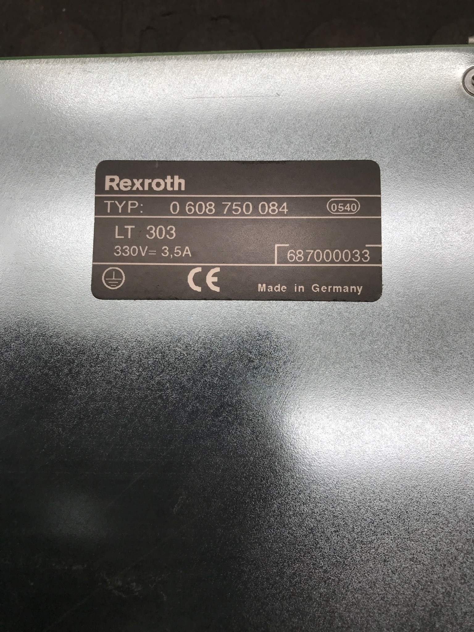 REXROTH 0 608 750 084 LT 303 Servo Controller USED 7