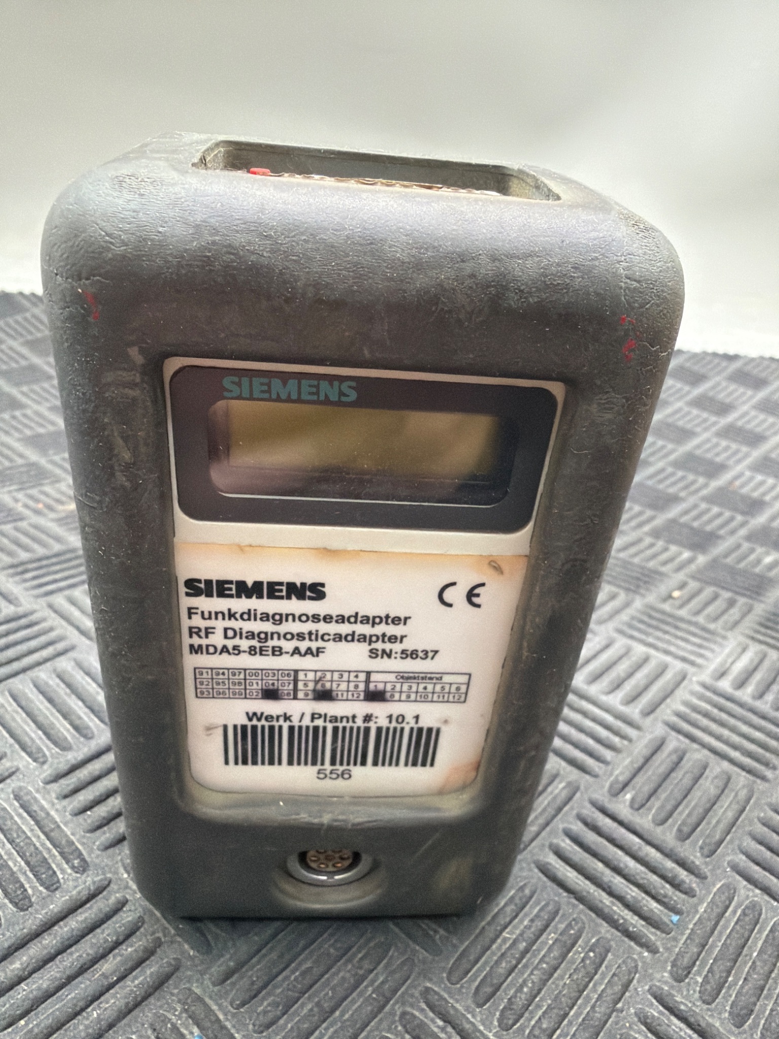 SIEMENS MDA5‑8EB‑AAF RF Diagnostic Adapter USED 0