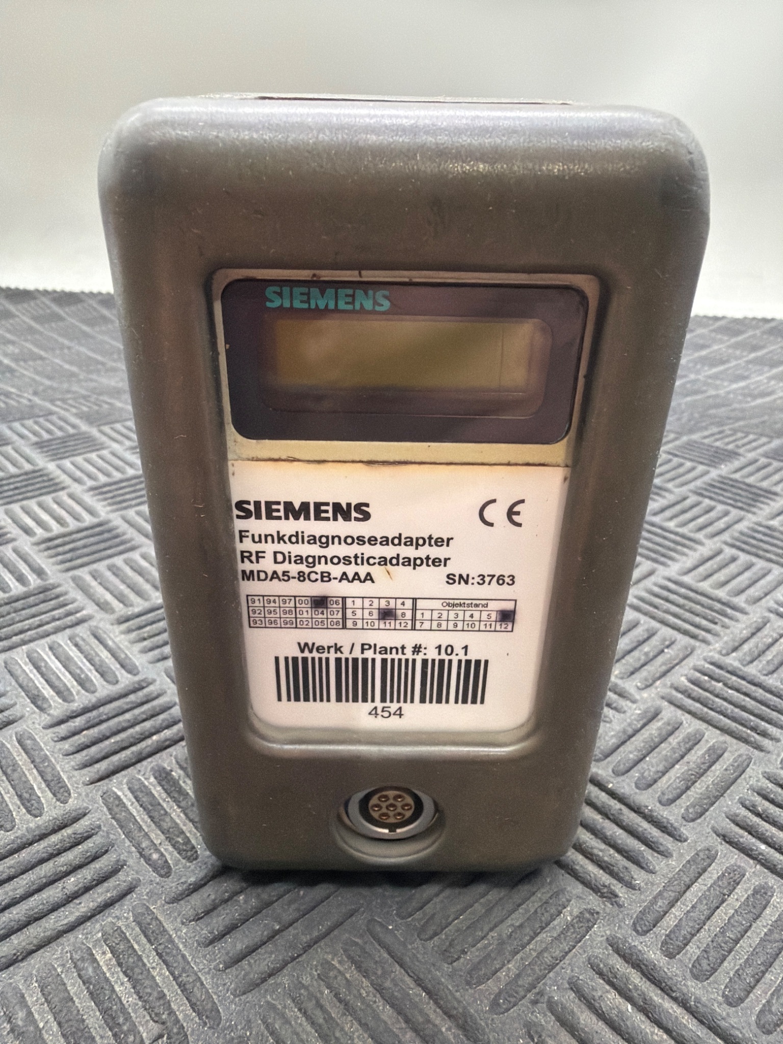 SIEMENS MDA5‑8CB‑AAA RF Diagnostic Adapter USED 0
